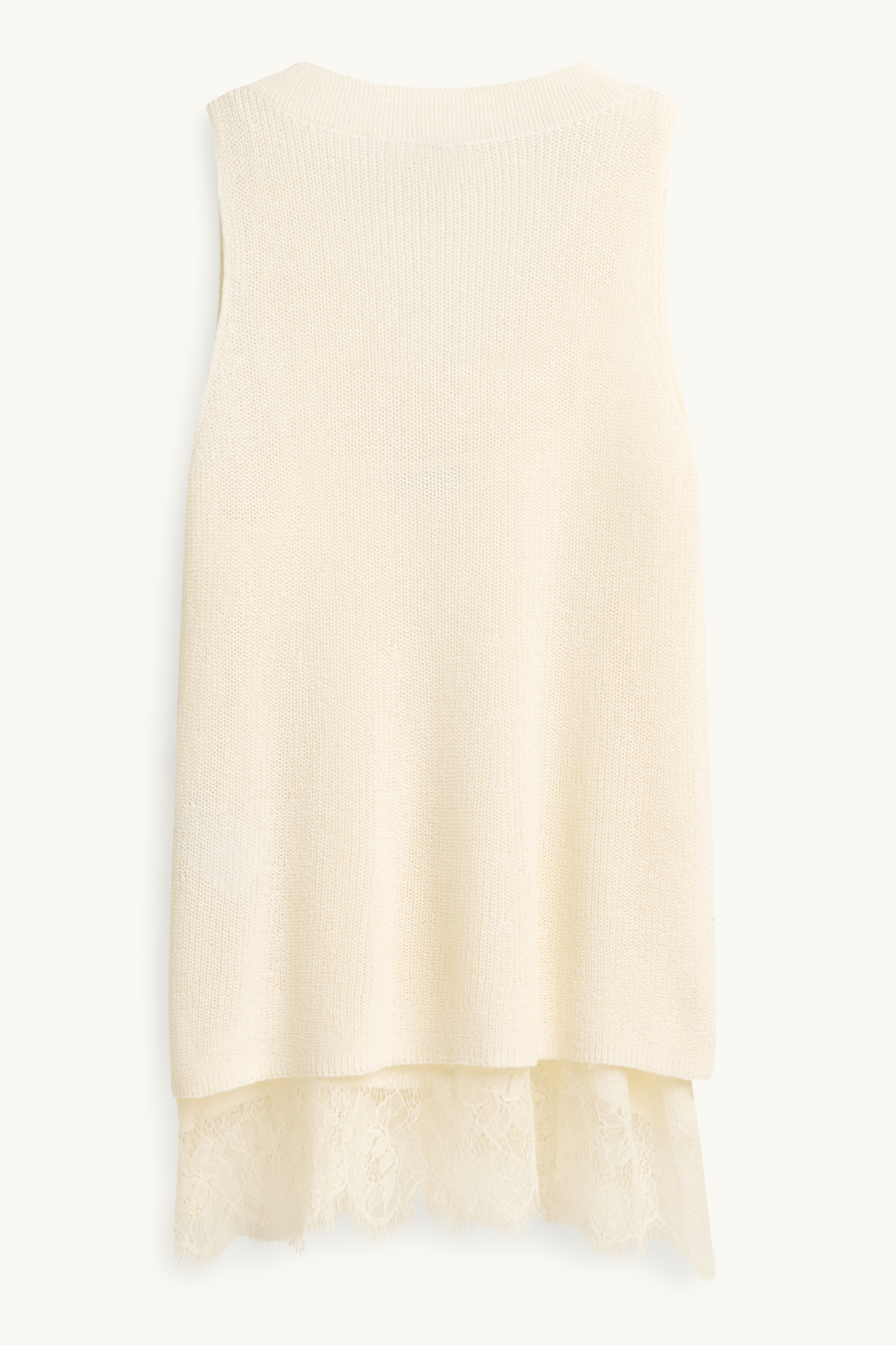 Set - slipover and top - 2 piece cremewhite