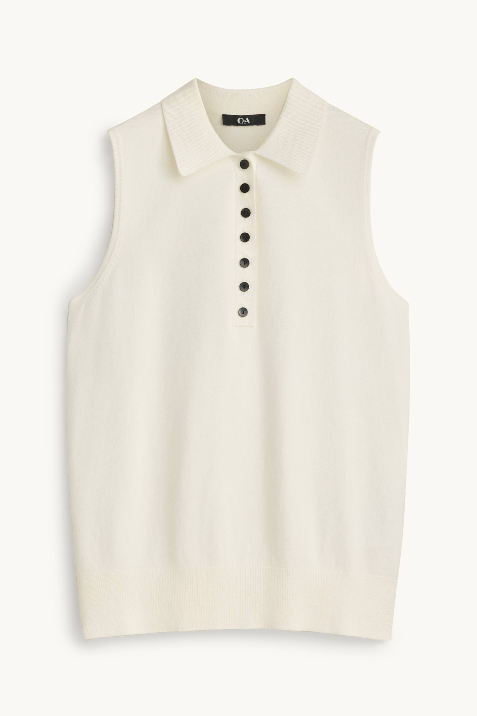 Knitted top white