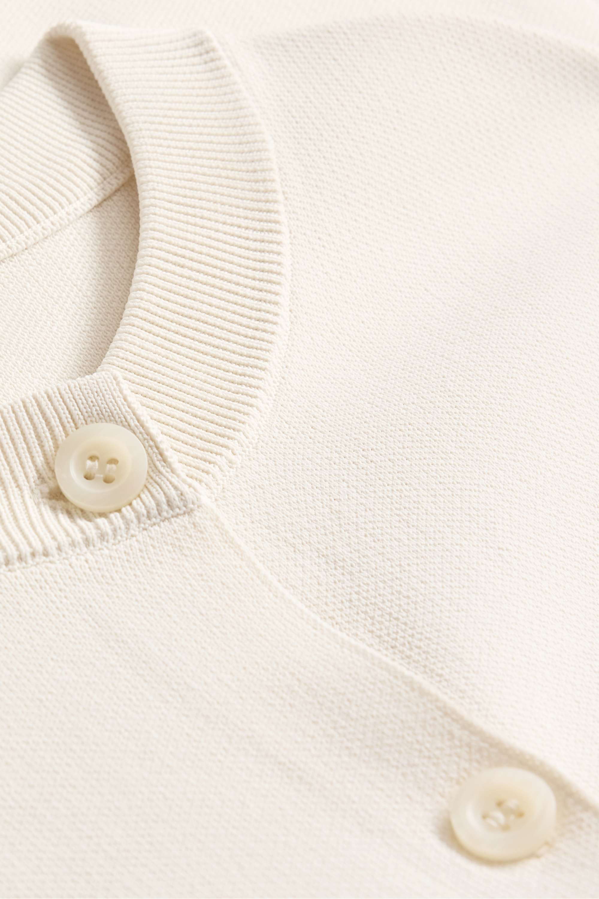 Knitted waistcoat cremewhite