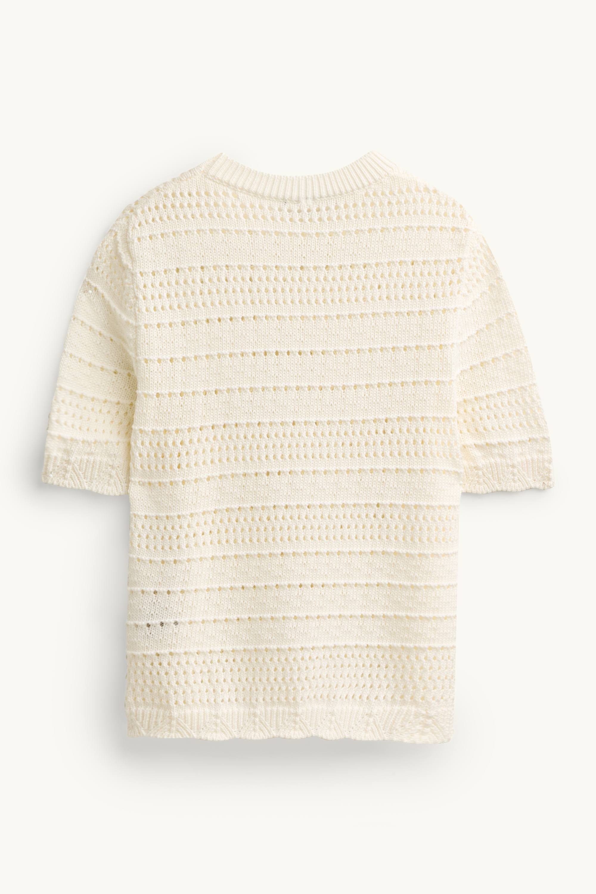 Jumper - short sleeve cremewhite