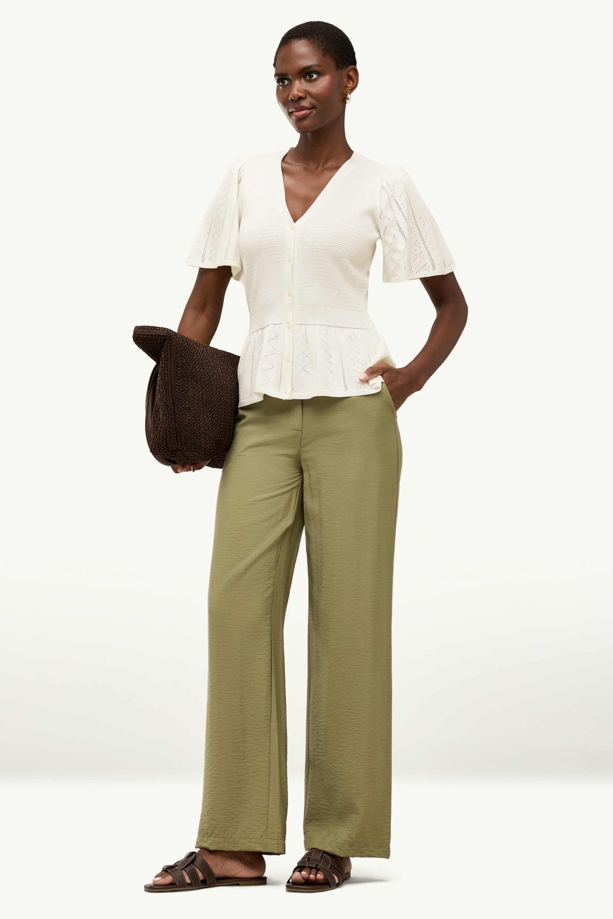 Cardigan white