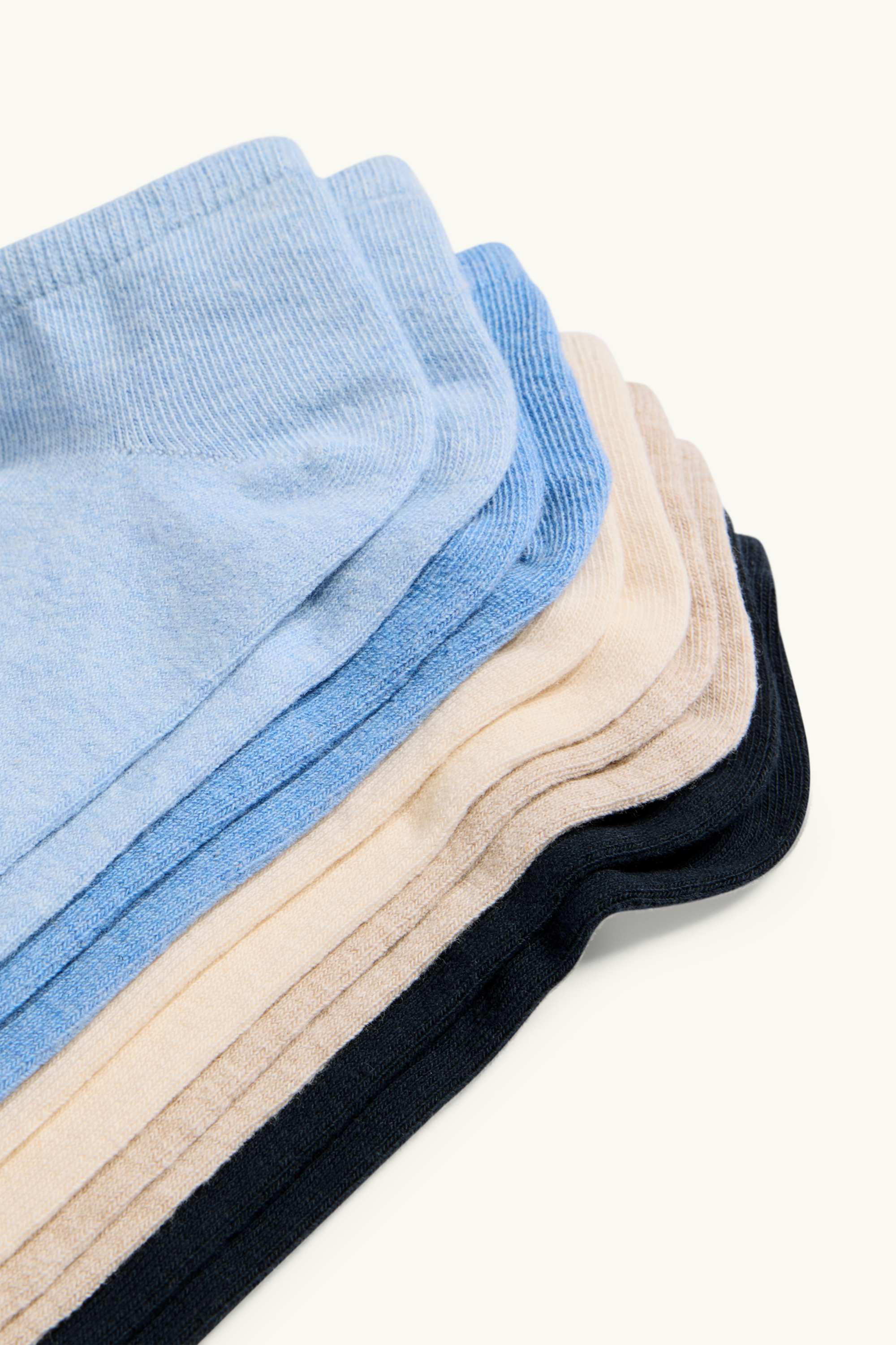 Multipack of 5 - trainer socks blue