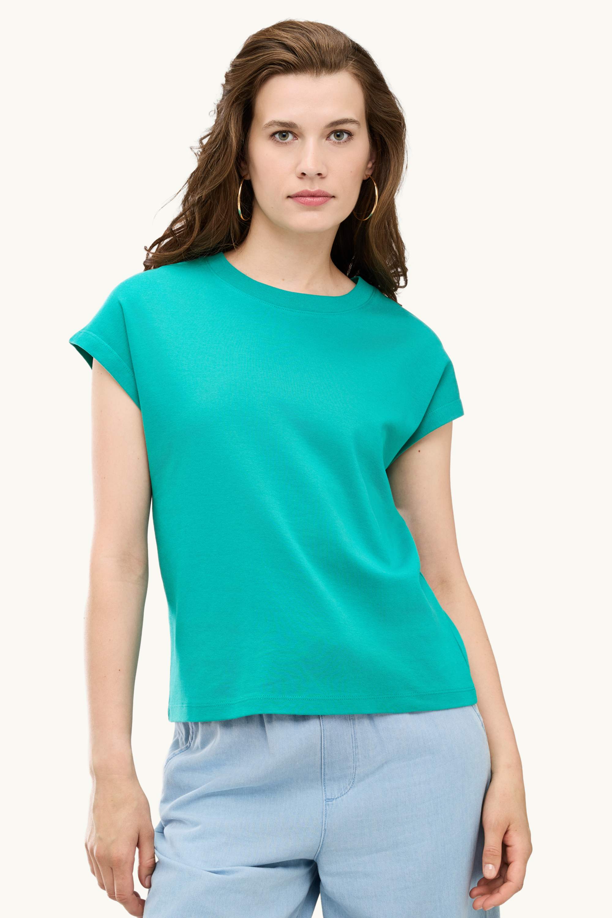 T-shirt - regular fit turquoise