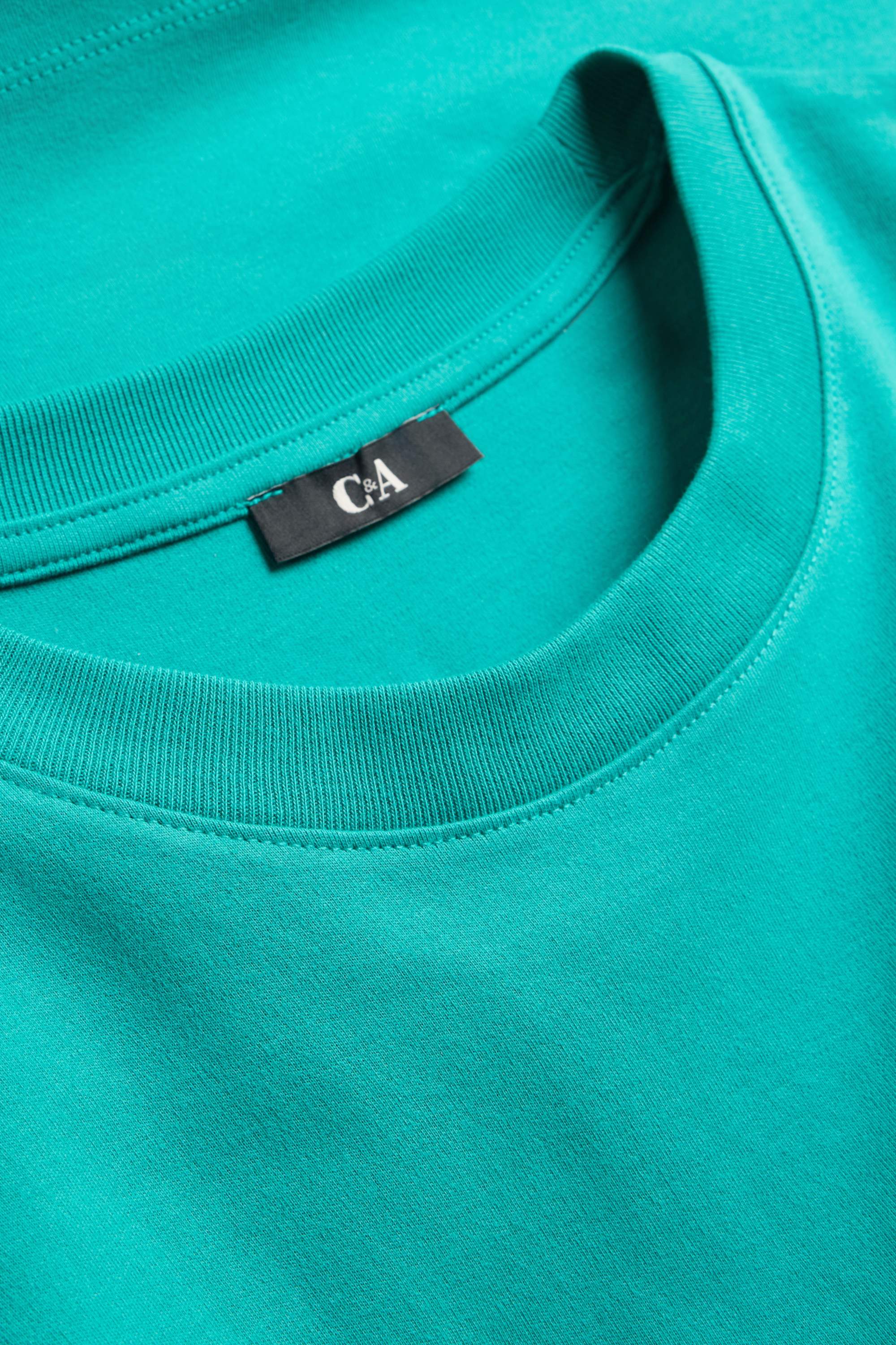 T-shirt - regular fit turquoise