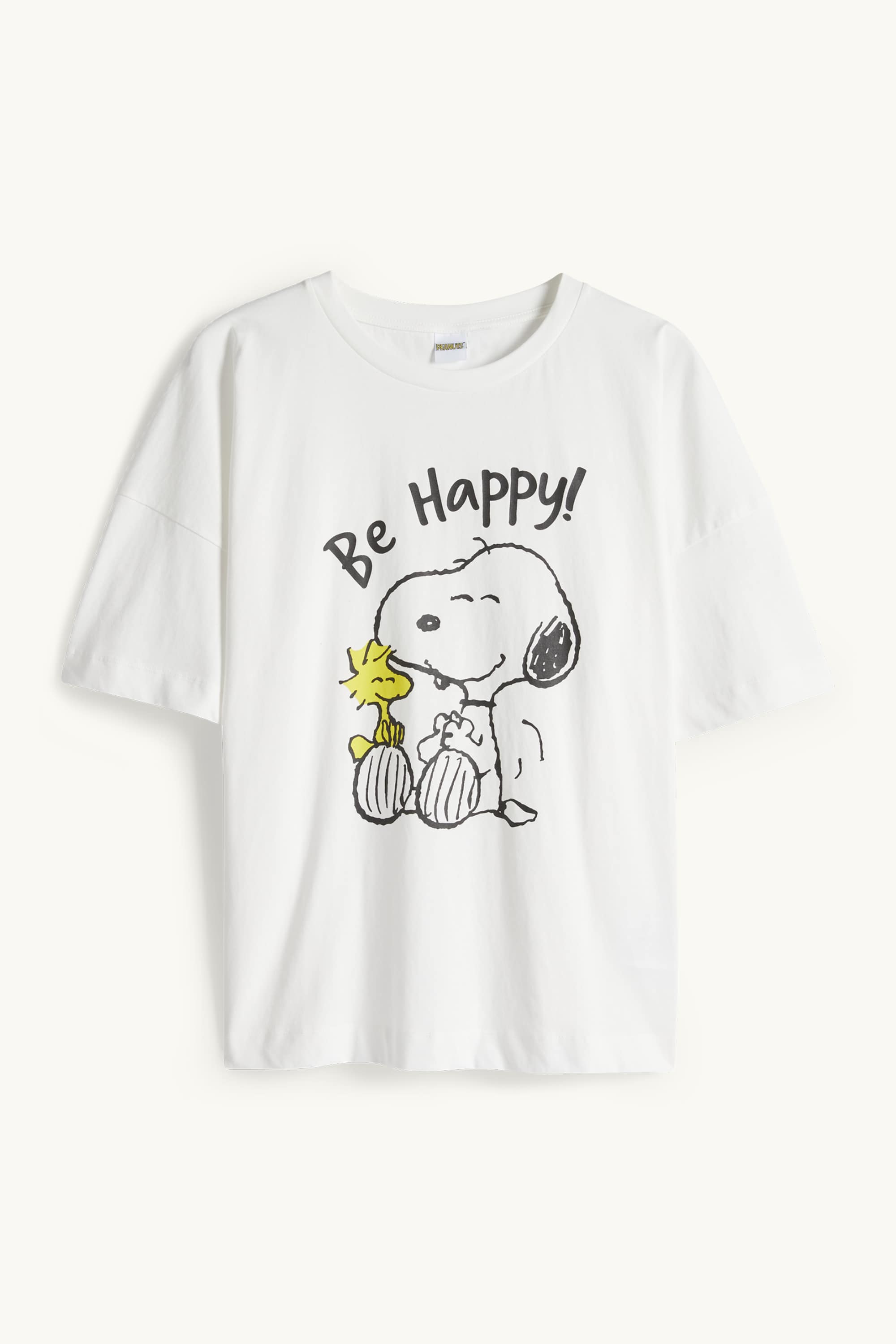 T-shirt - regular fit - Peanuts white
