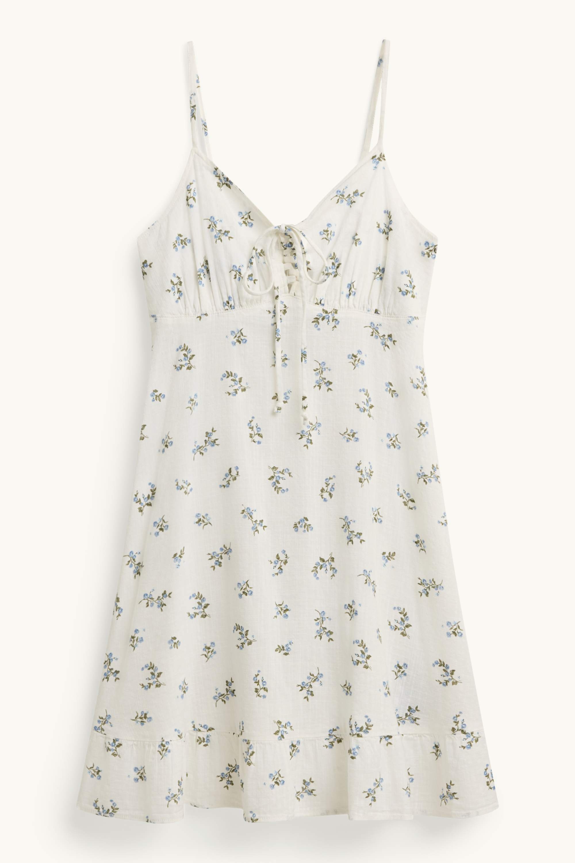 Dress - floral white