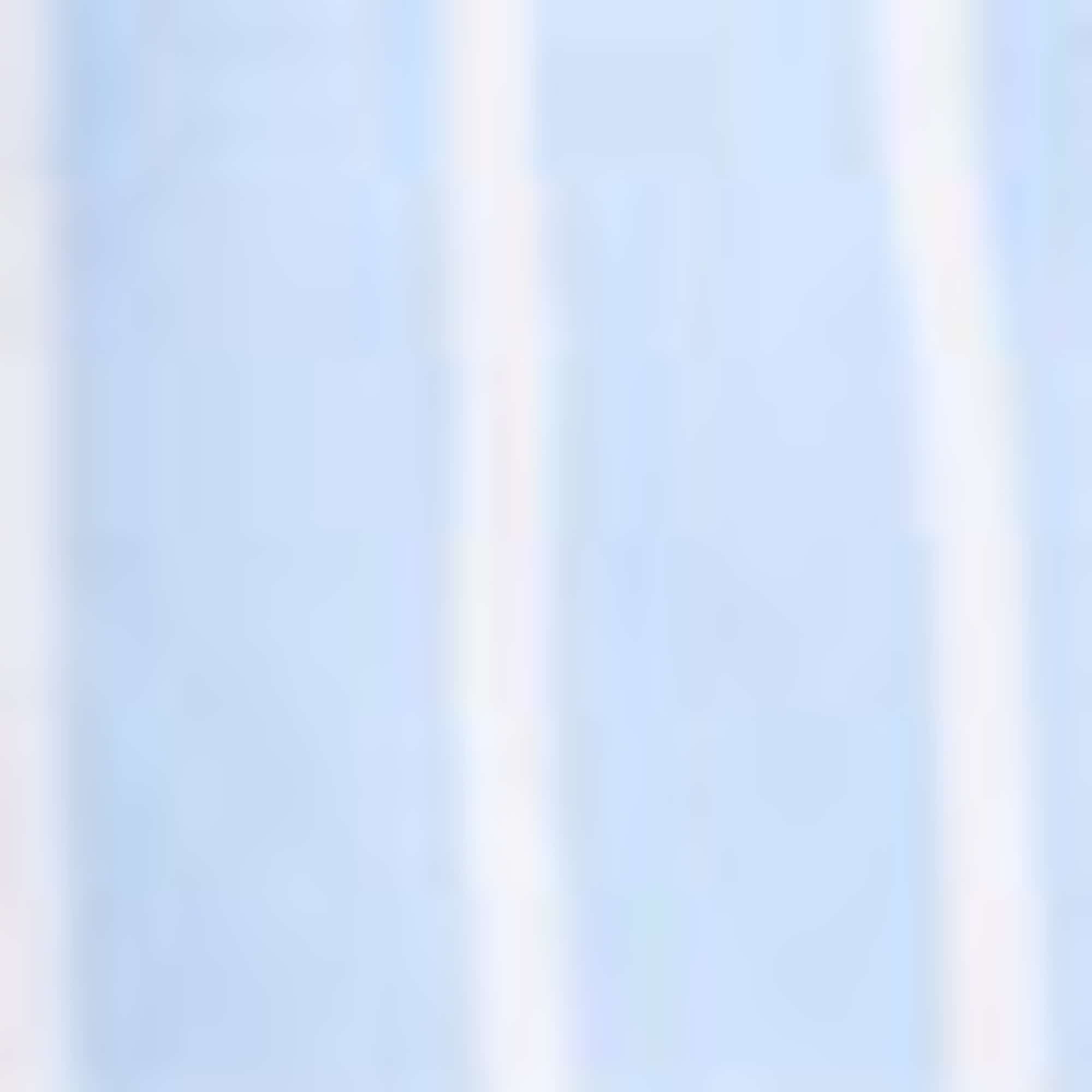 V-neck blouse - striped light blue