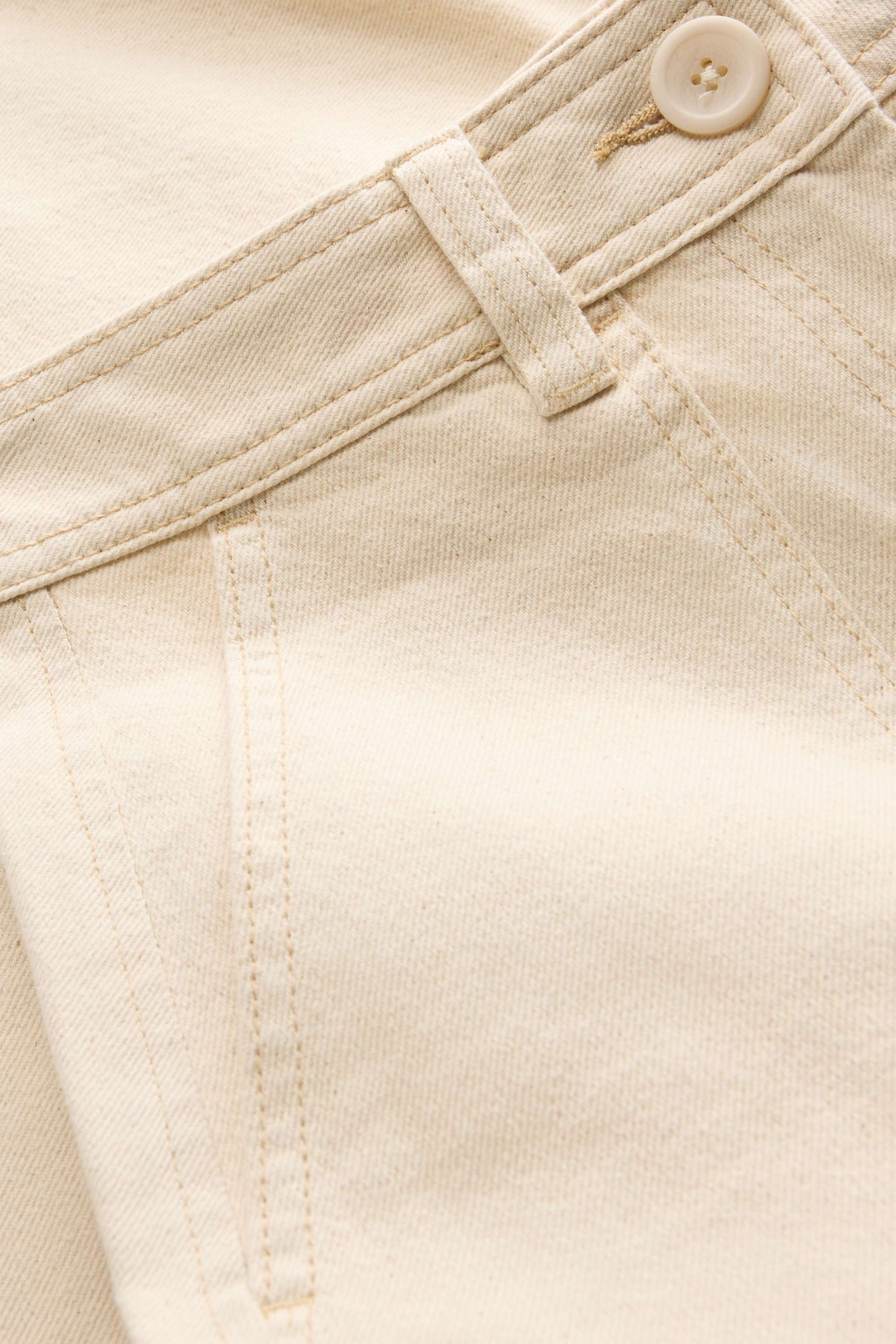 Barrel jeans - high waist creme