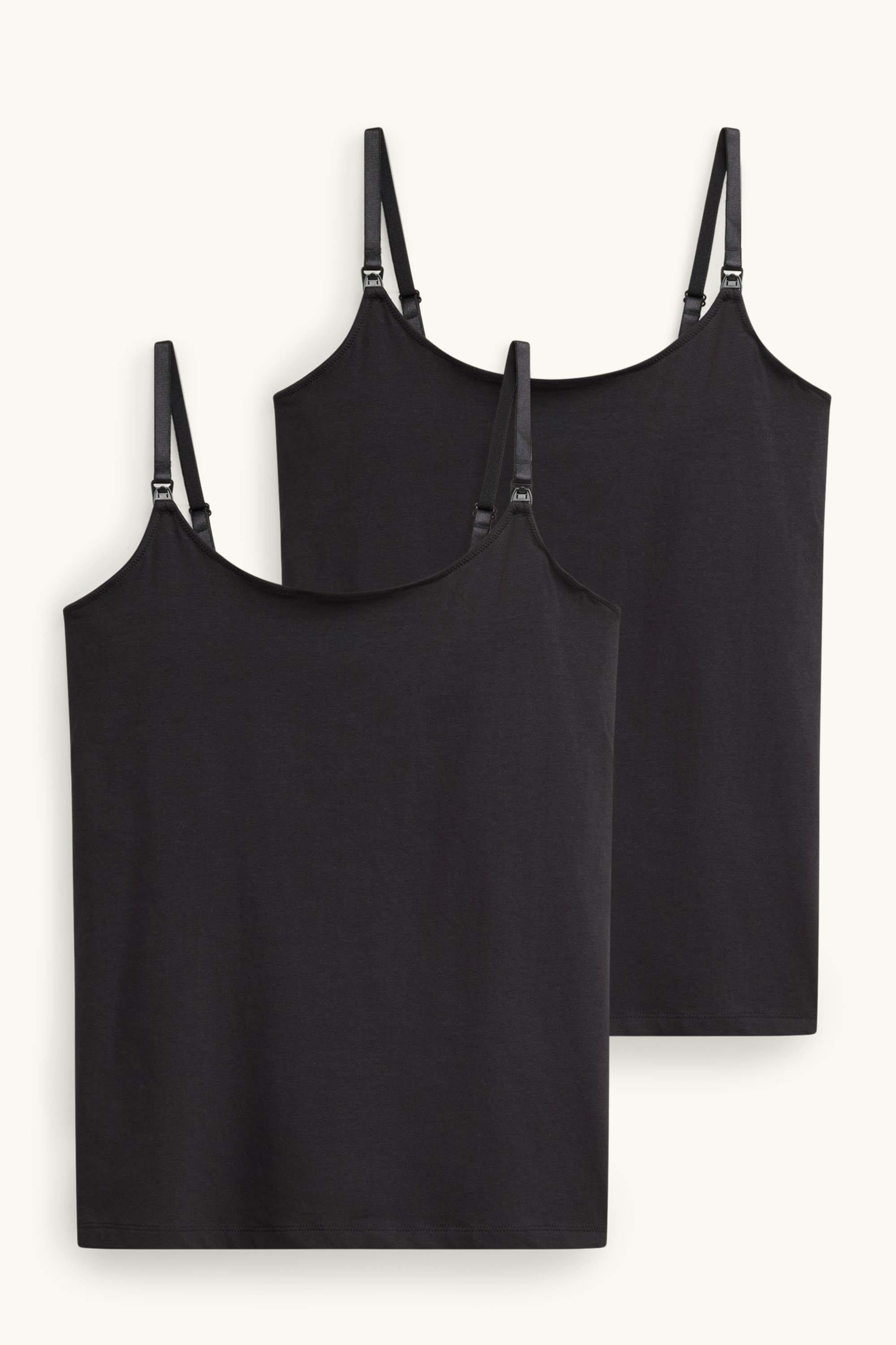 Multipack of 2 - nursing top black