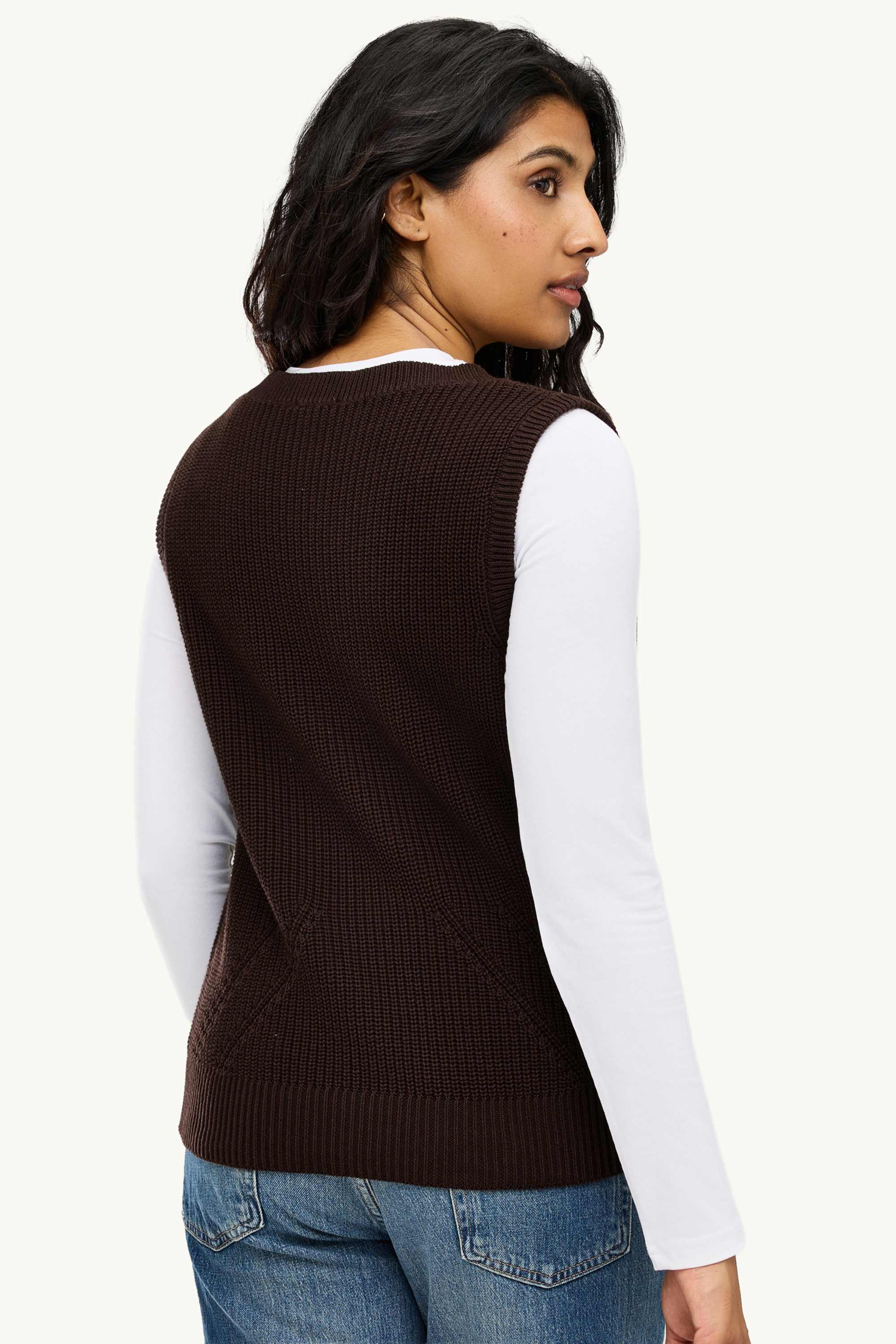 Slipover dark brown