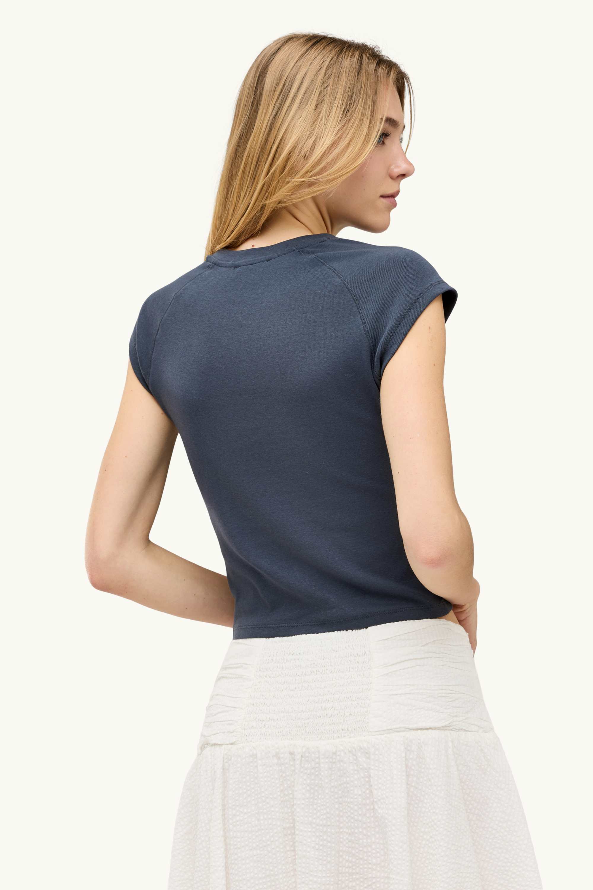 T-shirt - slim fit gray