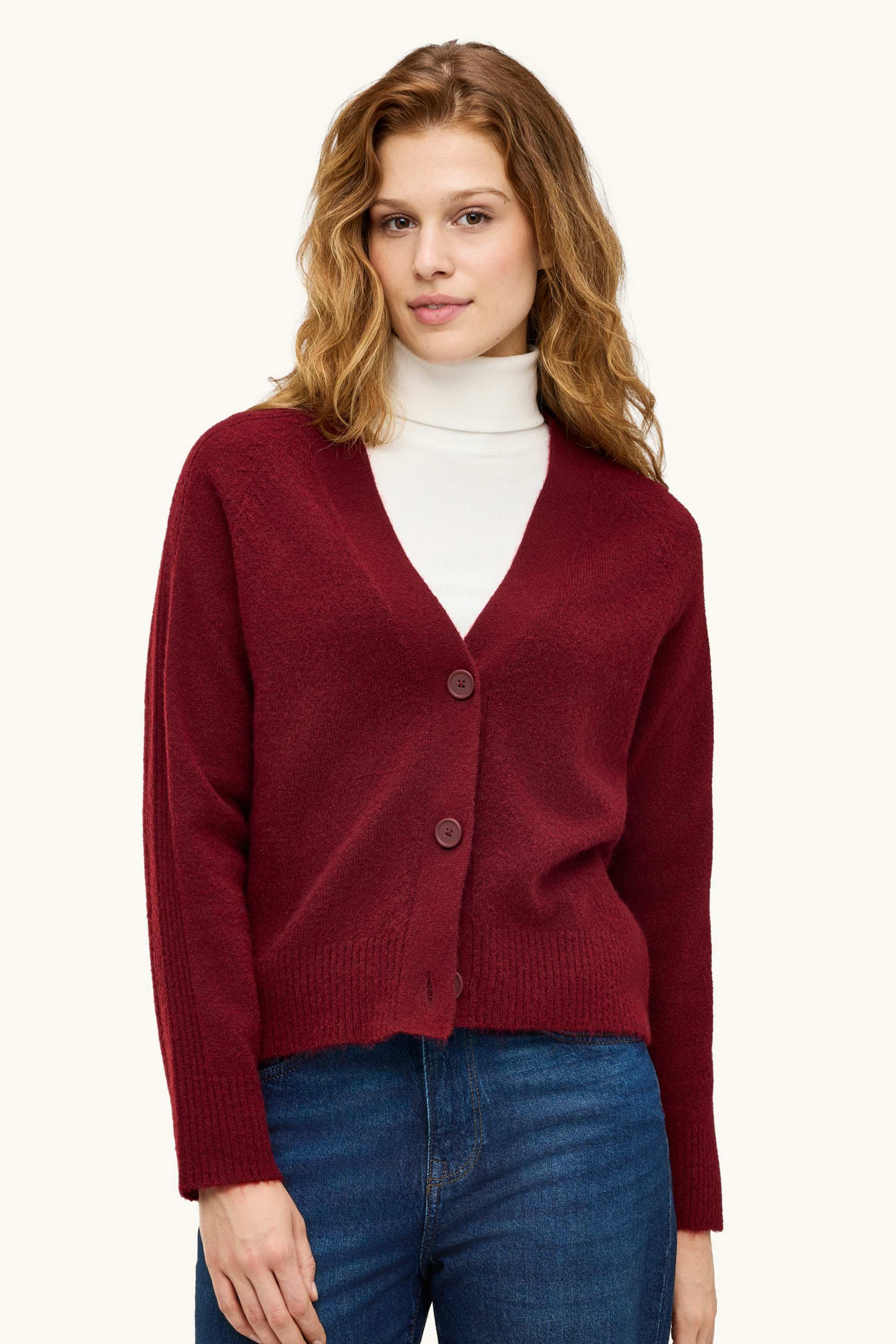 Cardigan bordeaux