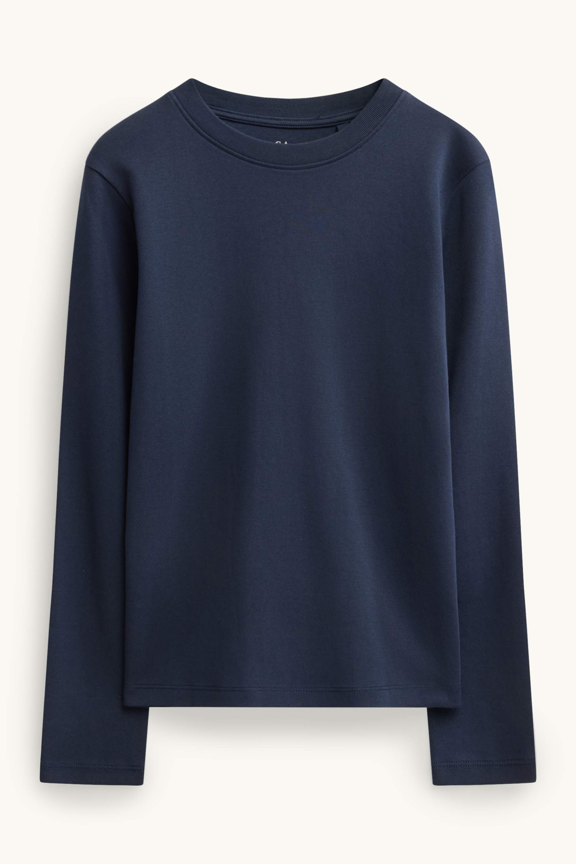 Long sleeve top- regular fit dark blue