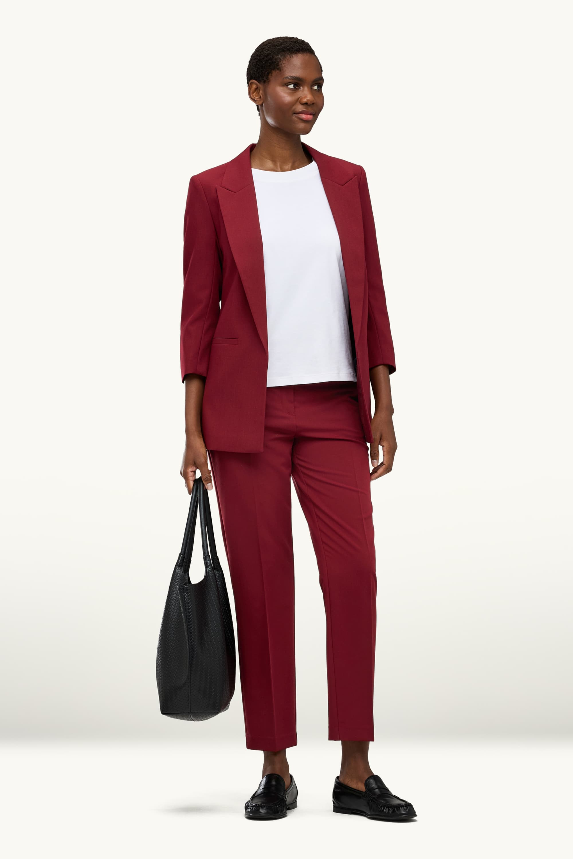 Business blazer - regular fit bordeaux