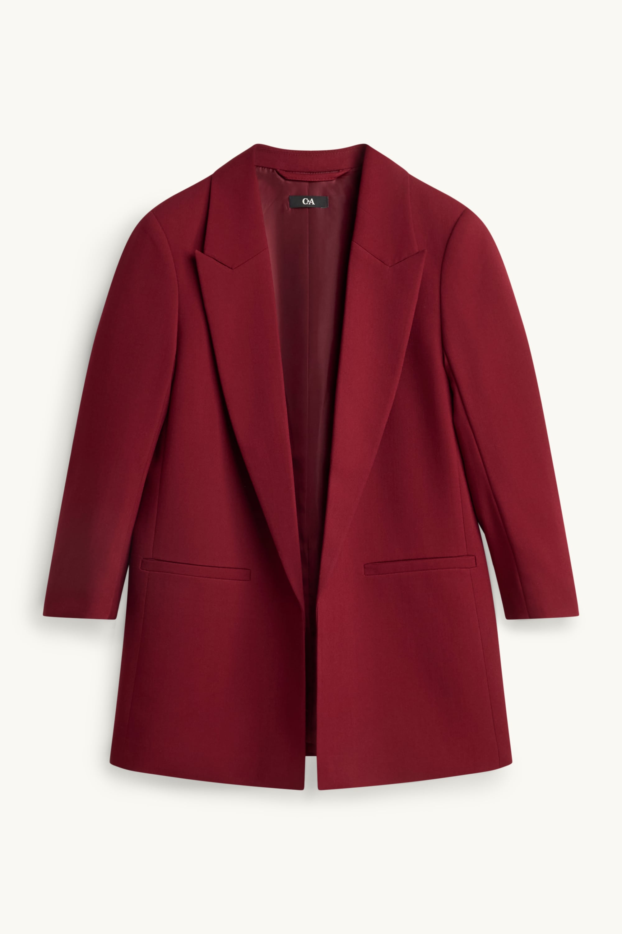 Business blazer - regular fit bordeaux