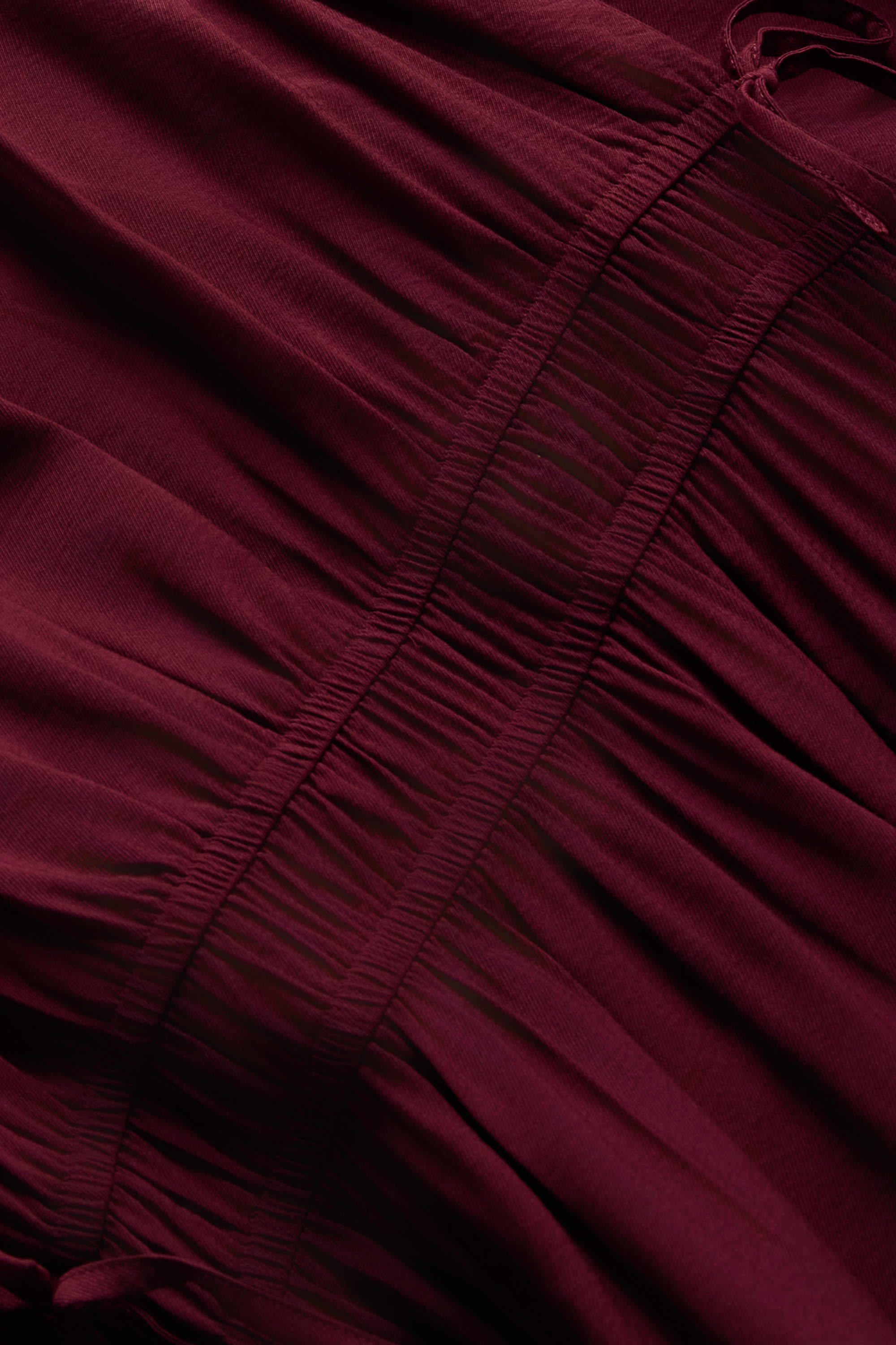 Dress - straight fit bordeaux