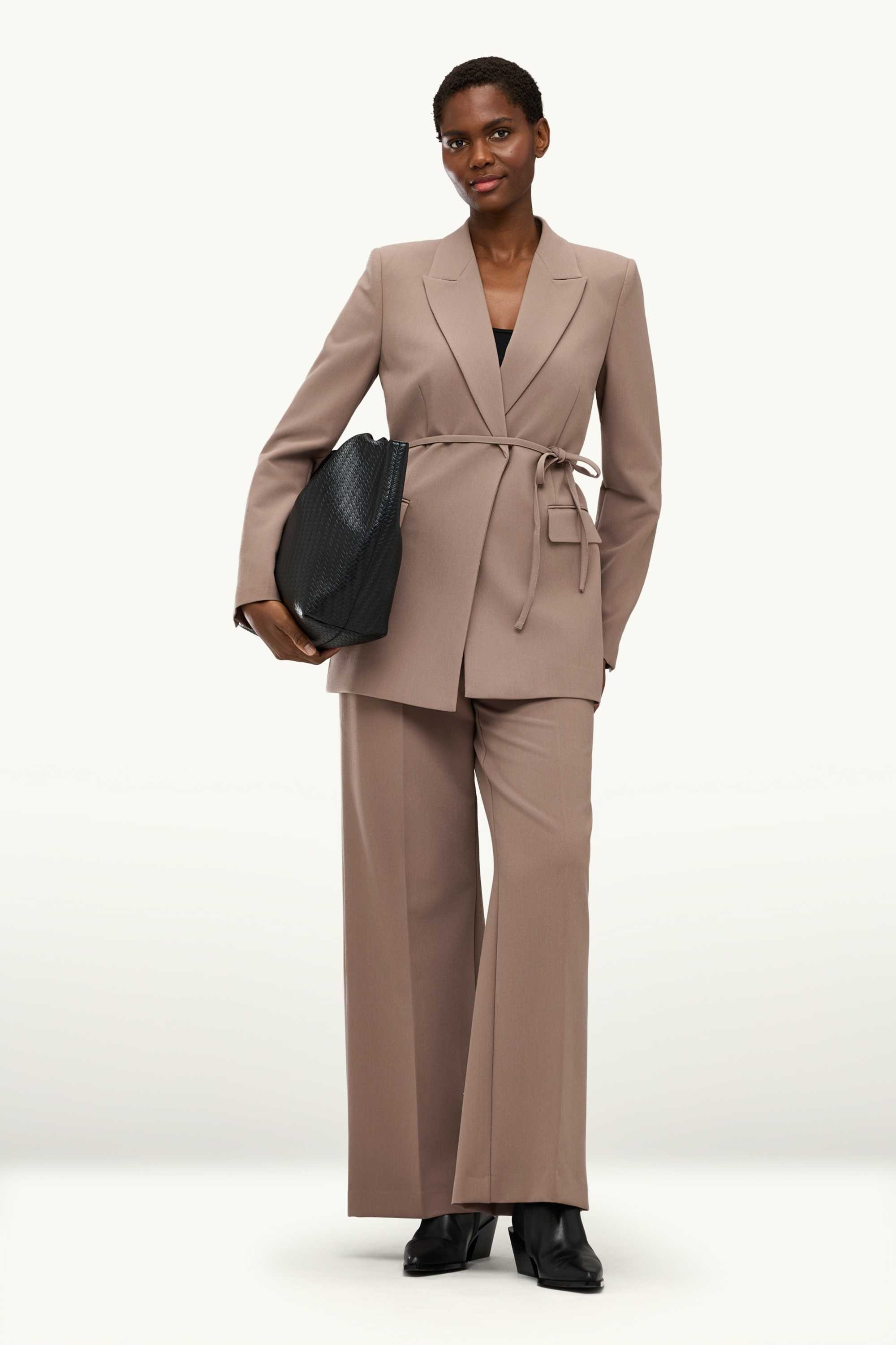 Long blazer - regular fit beige