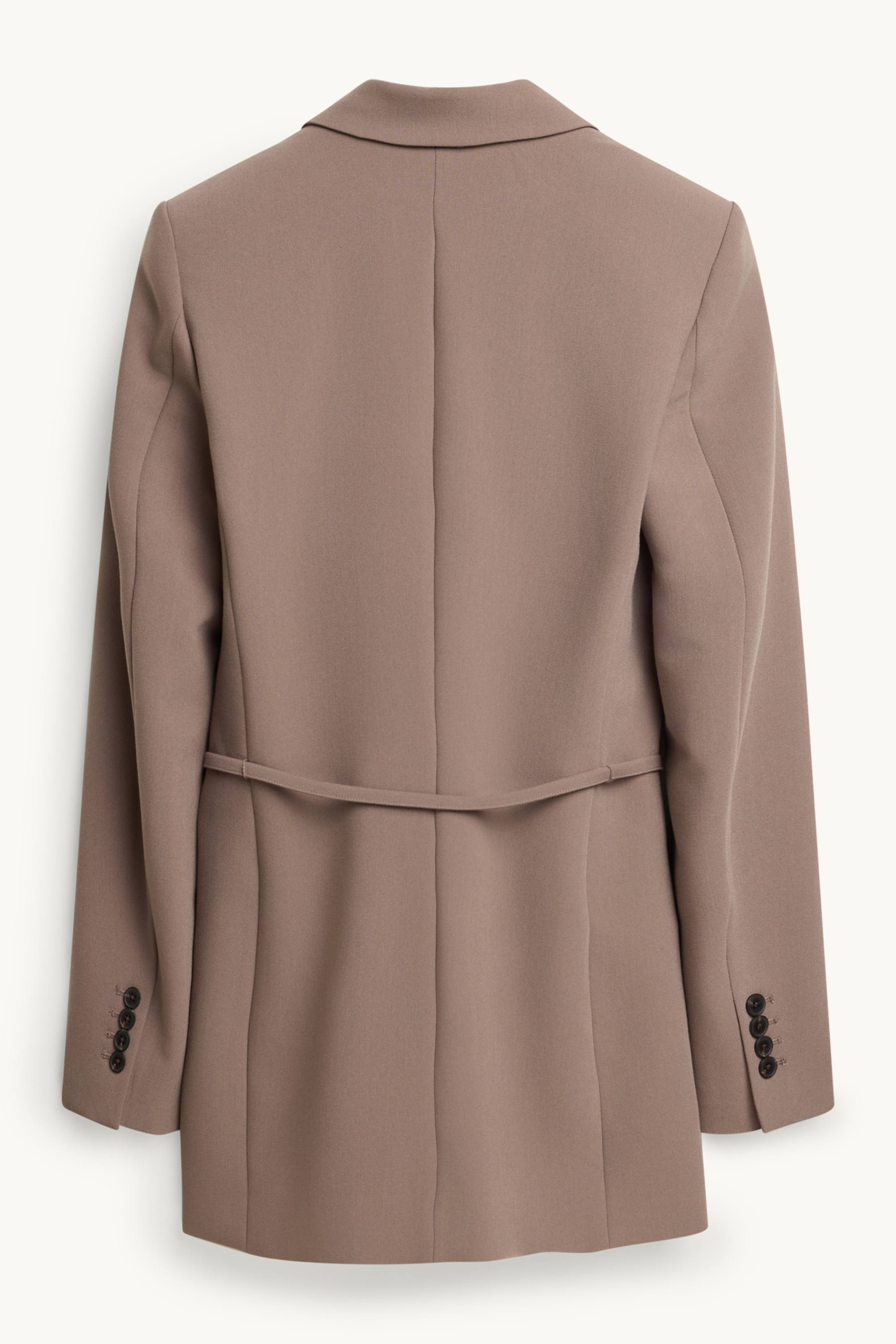 Long blazer - regular fit beige