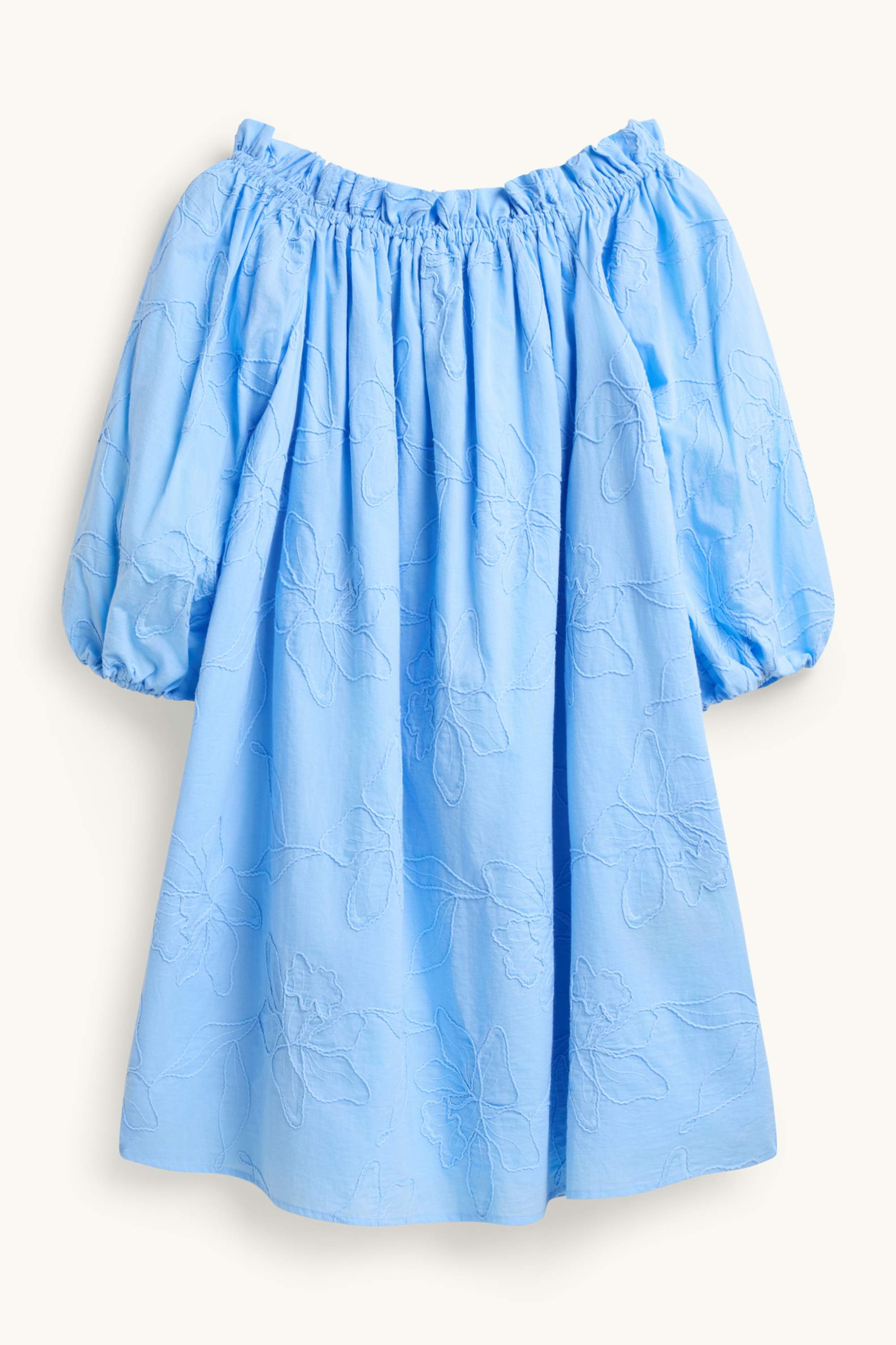 A-line dress light blue