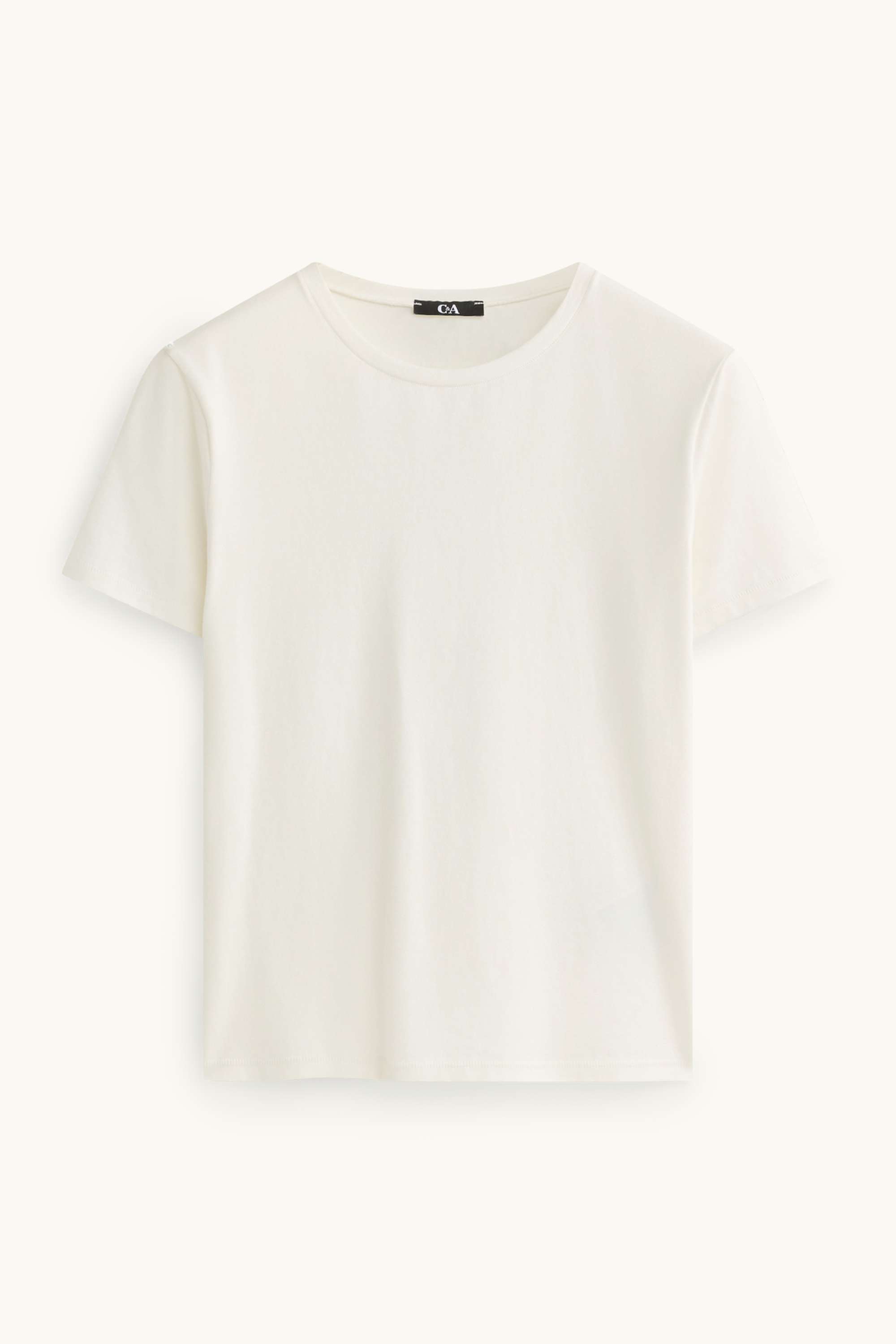 T-shirt - slim fit white