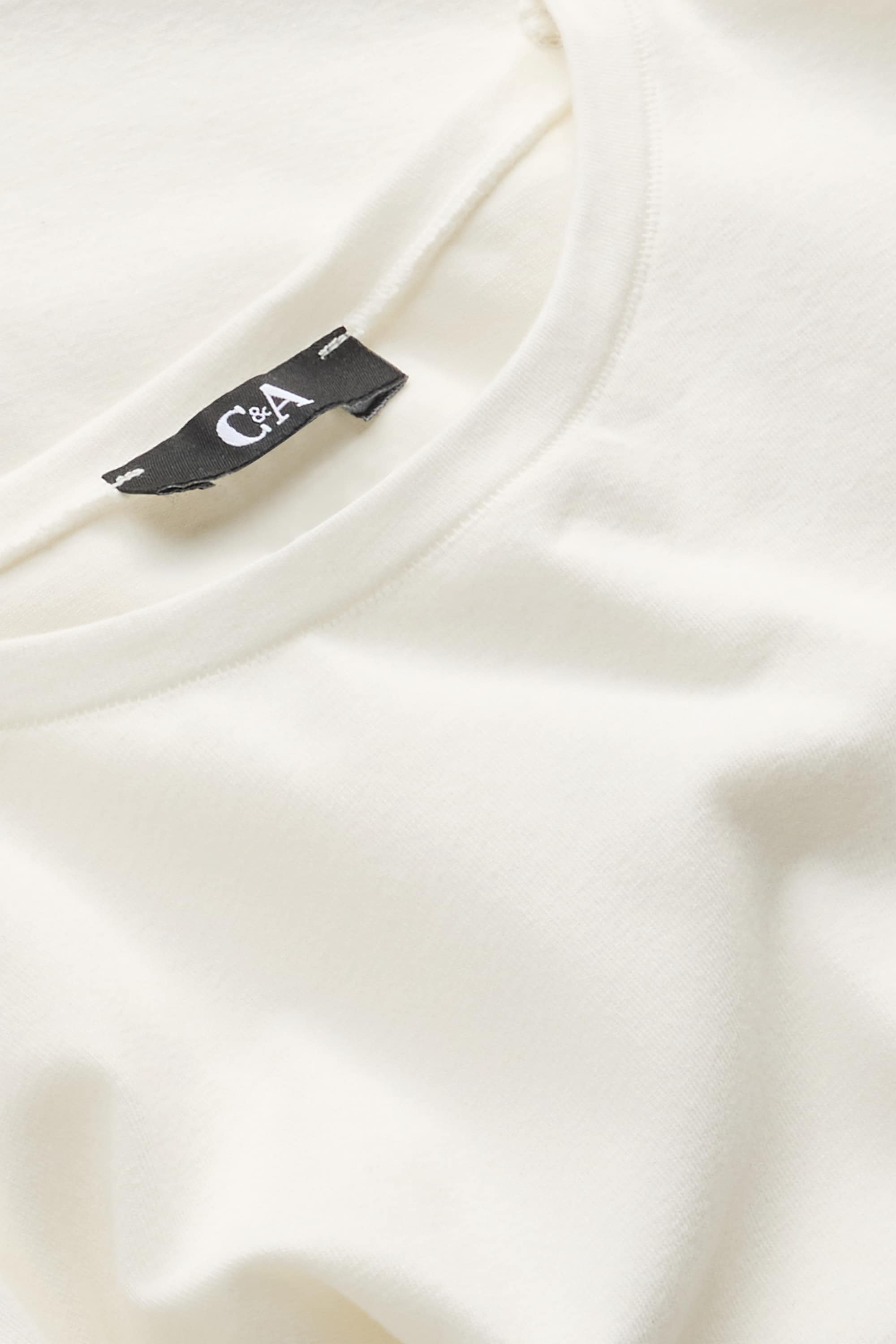 T-shirt - slim fit white