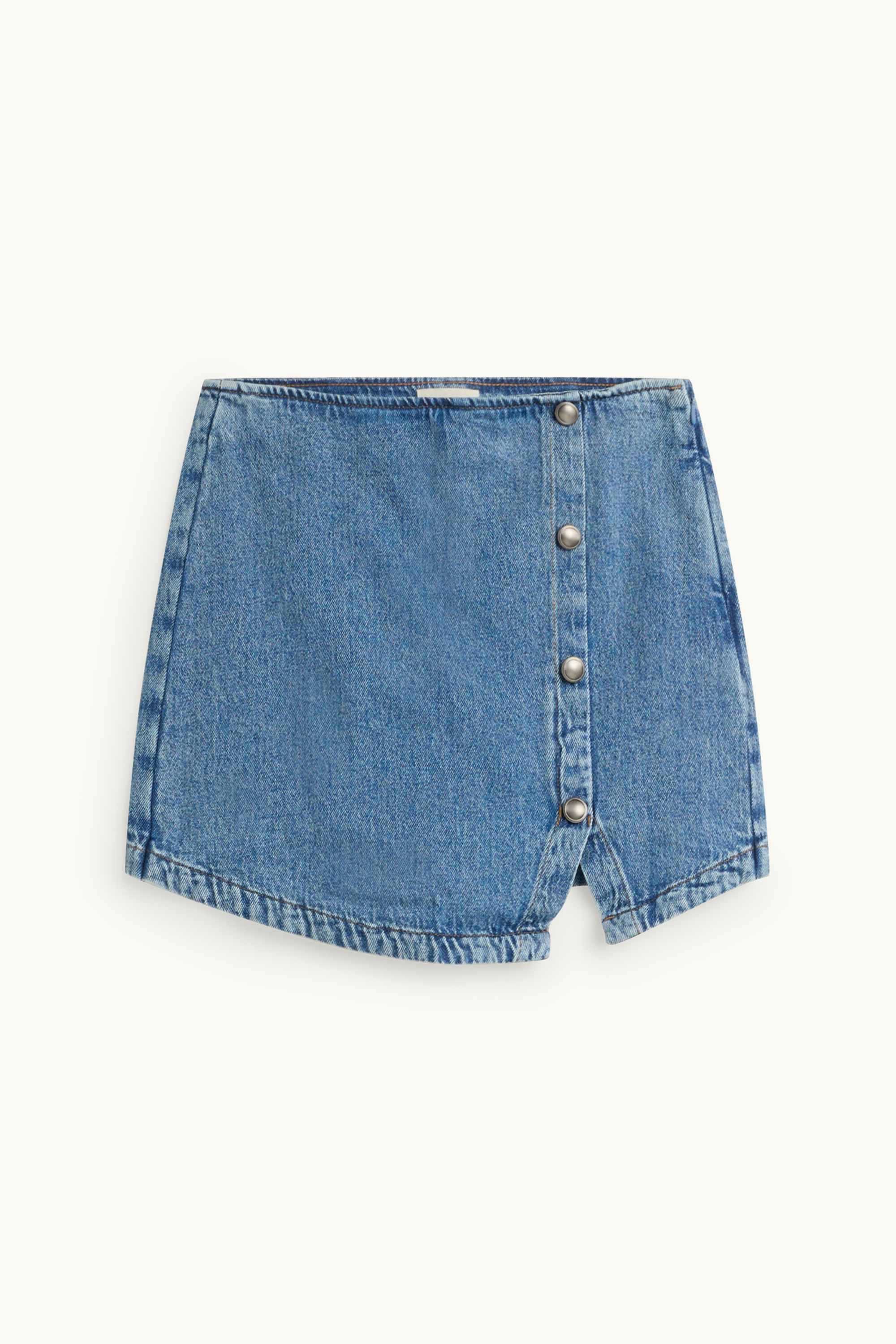 Denim skort blue denim