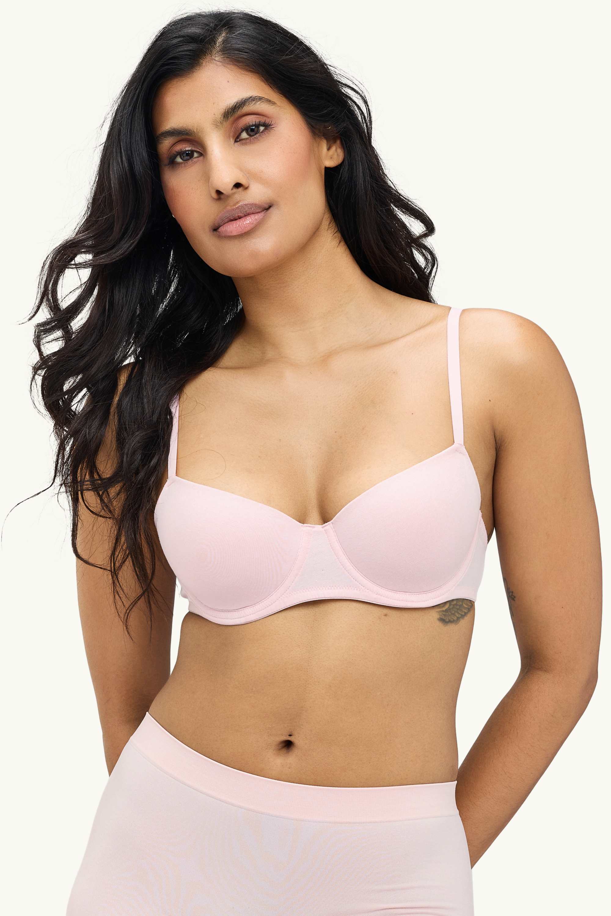 Multipack of 2 - underwire bra - DEMI - padded dark red