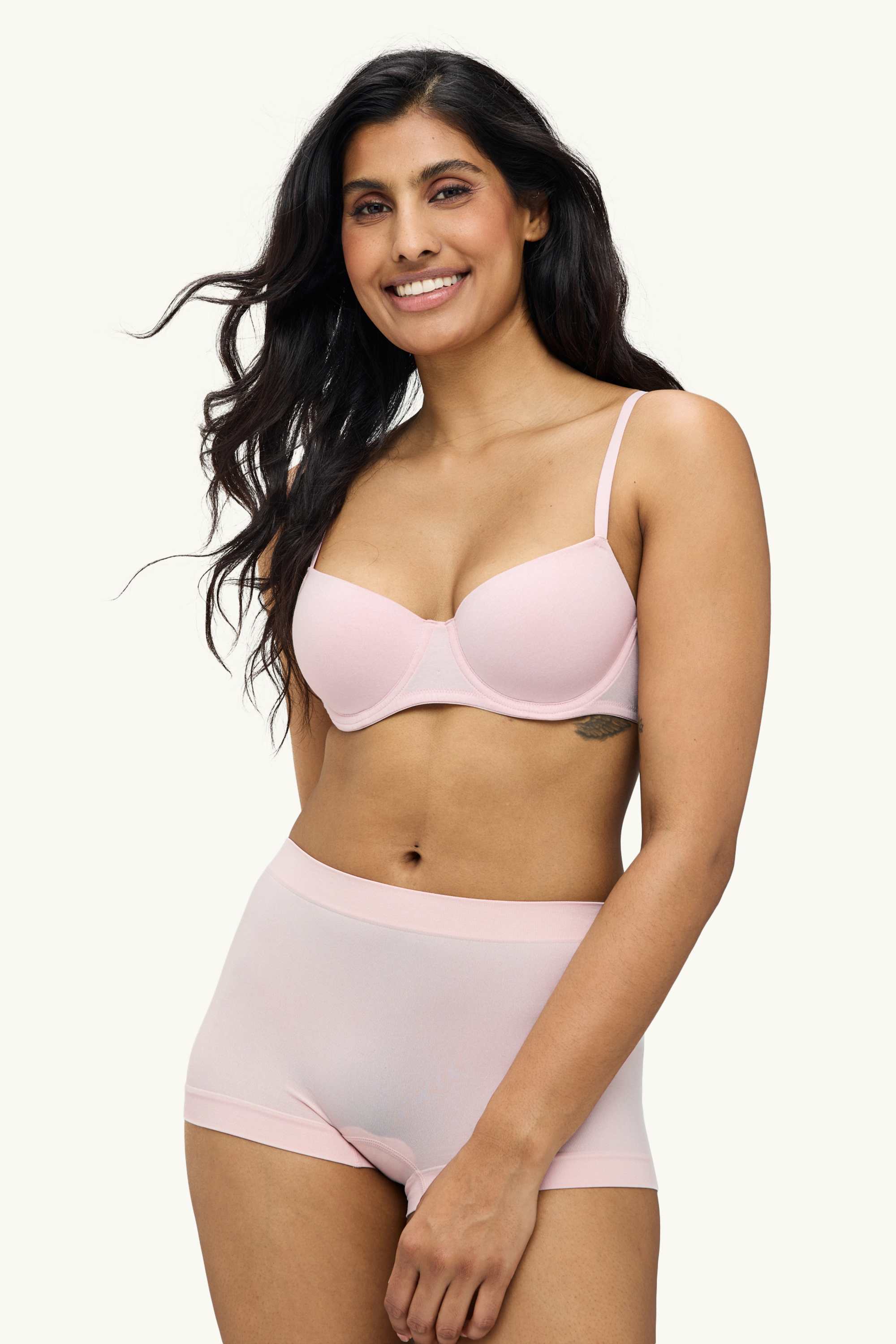 Multipack of 2 - underwire bra - DEMI - padded dark red