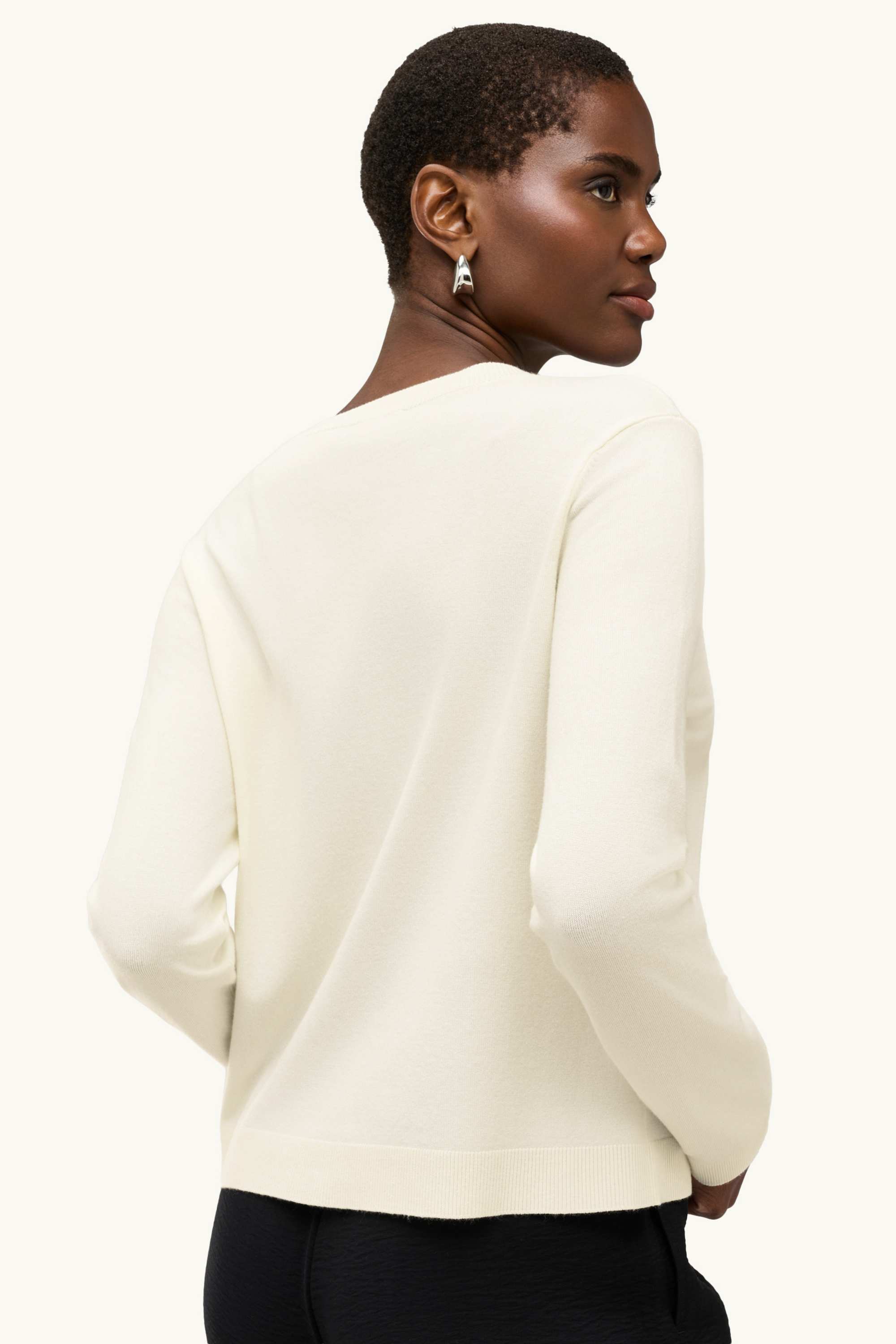 Cardigan white