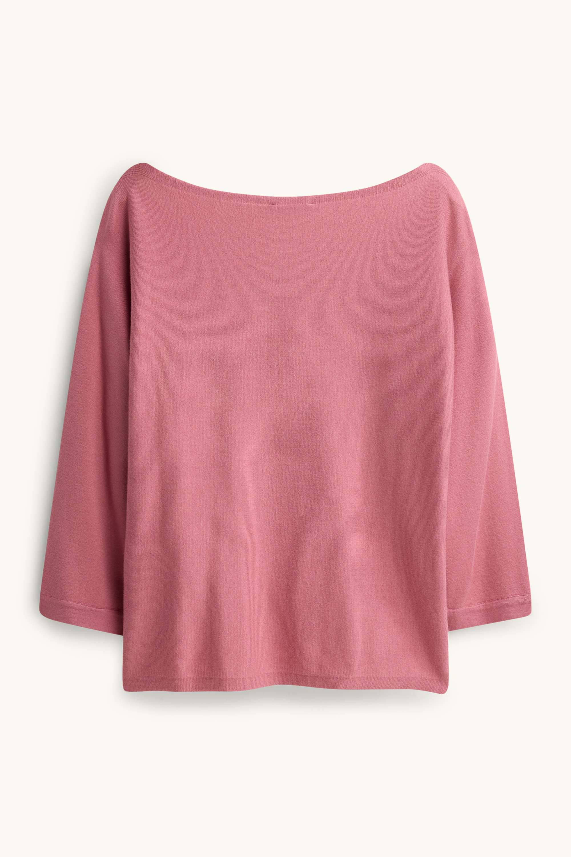 Fine knit jumper dark rose