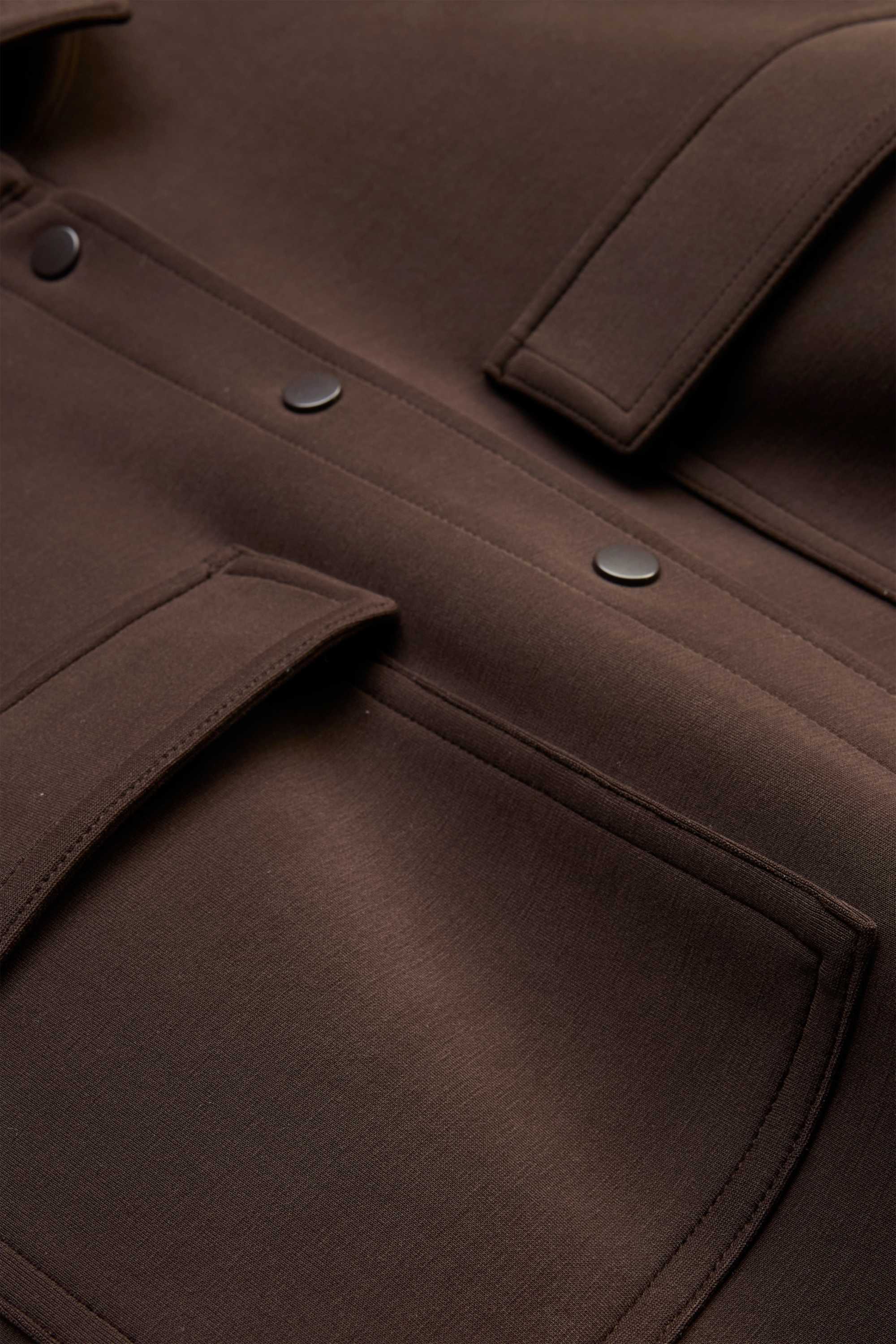Shirt blouse dark brown