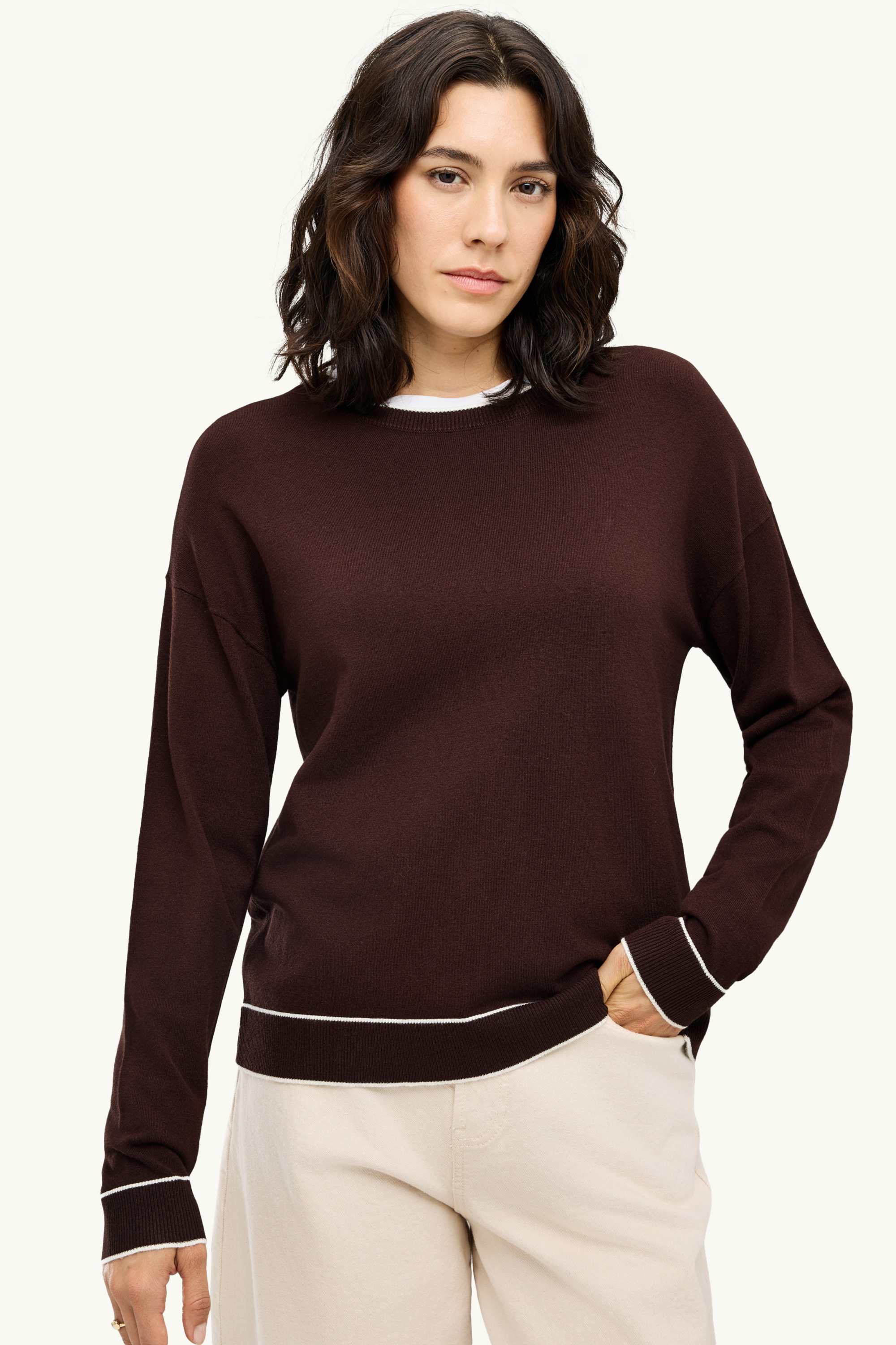 Jumper dark brown