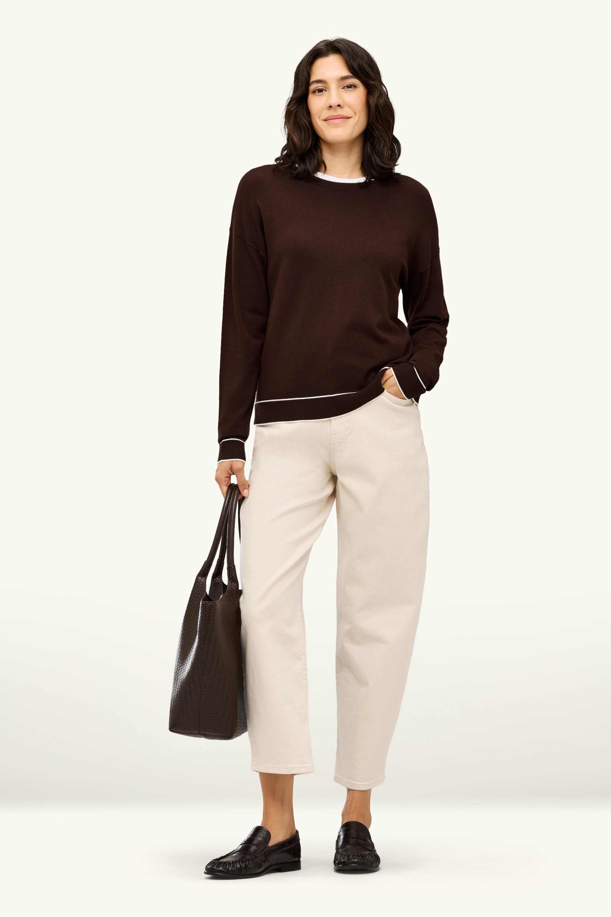 Jumper dark brown