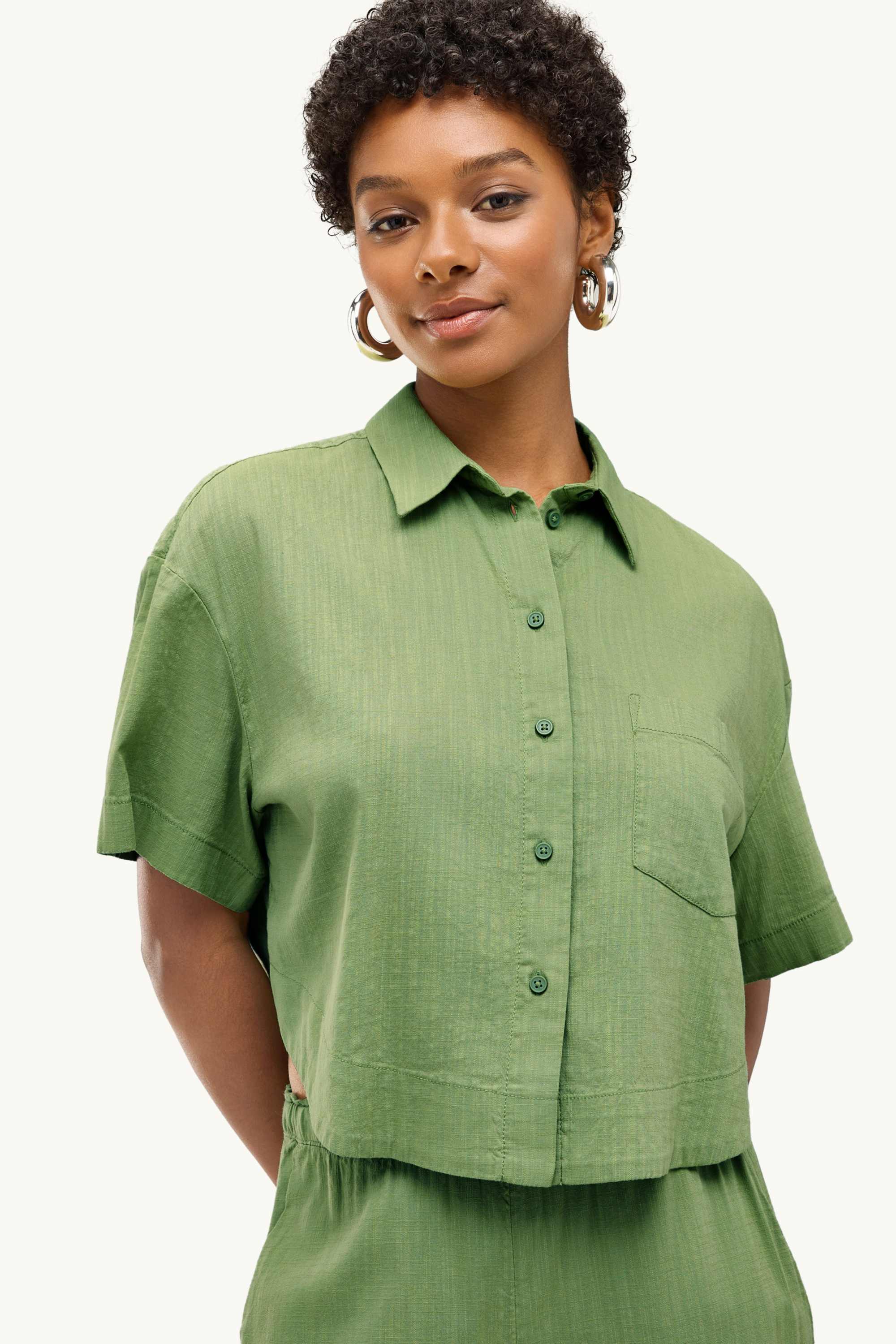 Blouse green