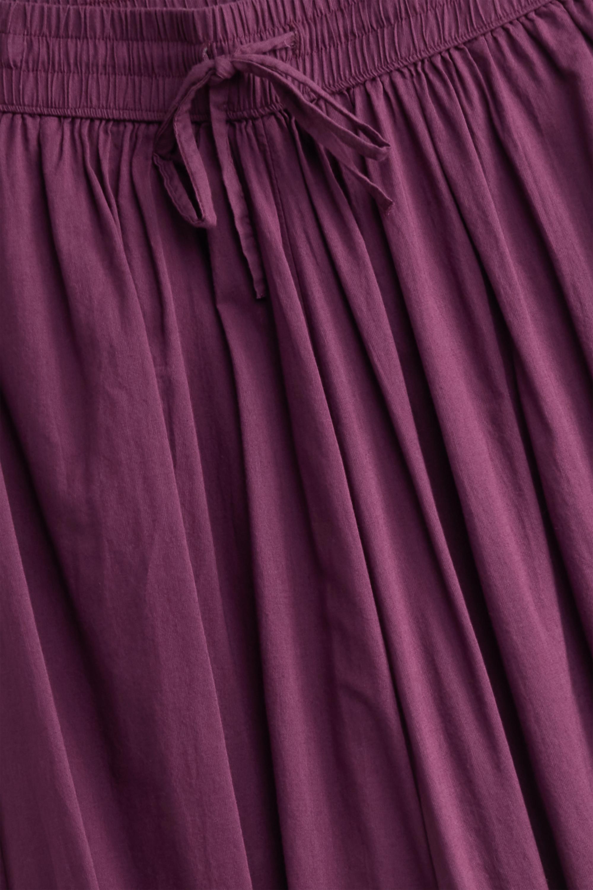 Harem trousers - mid-rise waist - balloon leg purple
