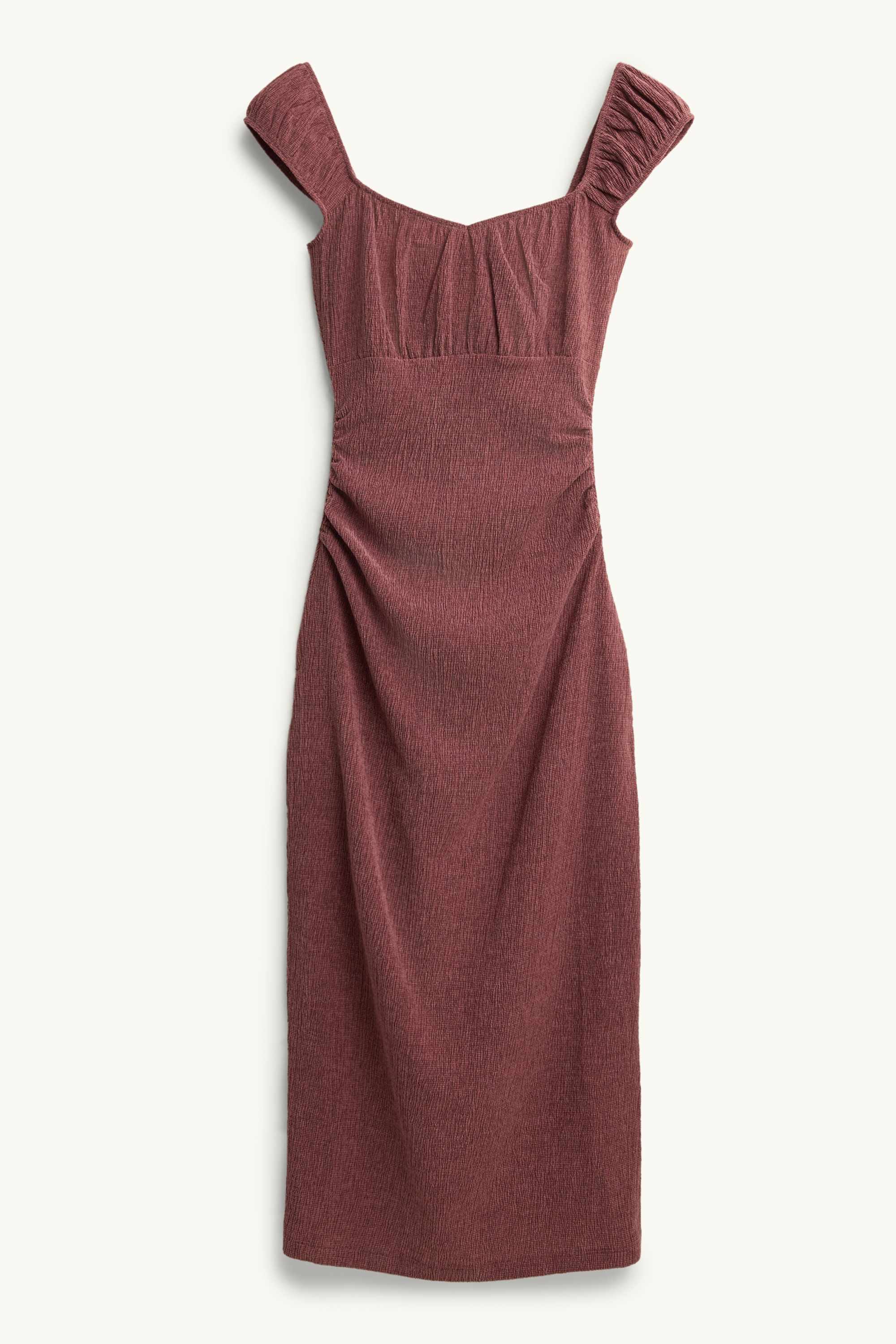 Bodycon dress dark red