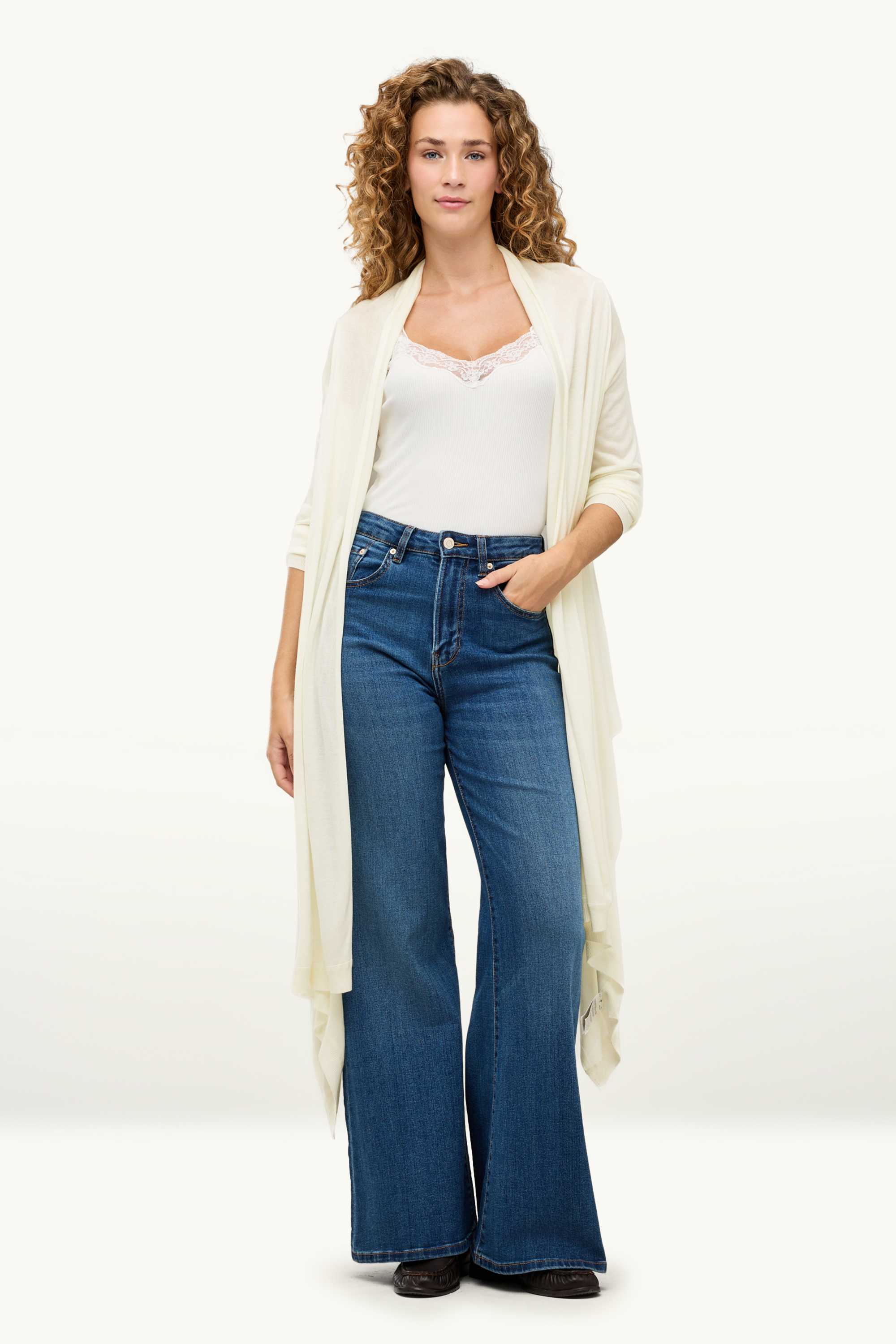 Cardigan cremewhite
