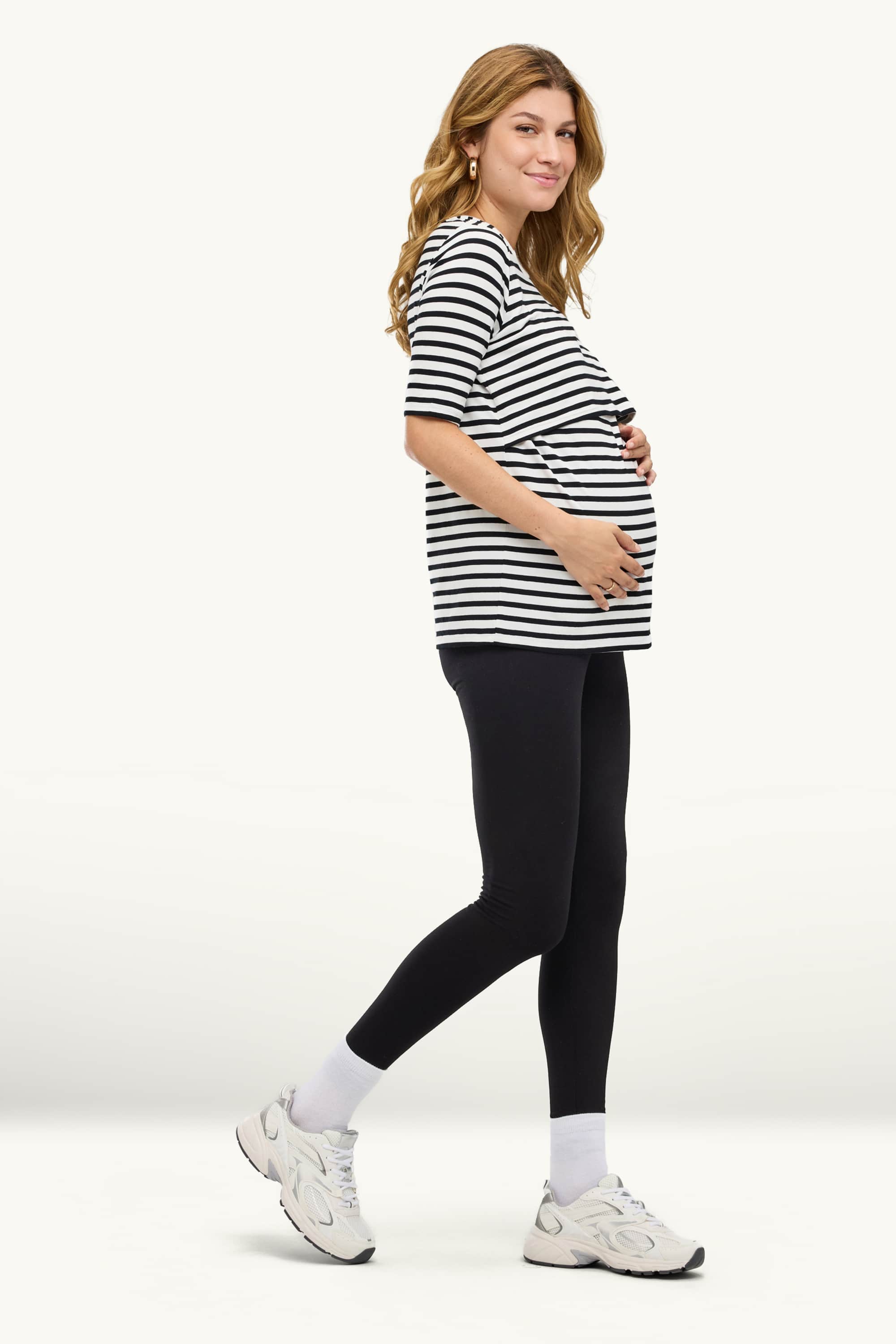 Multipack of 2 - maternity leggings brown