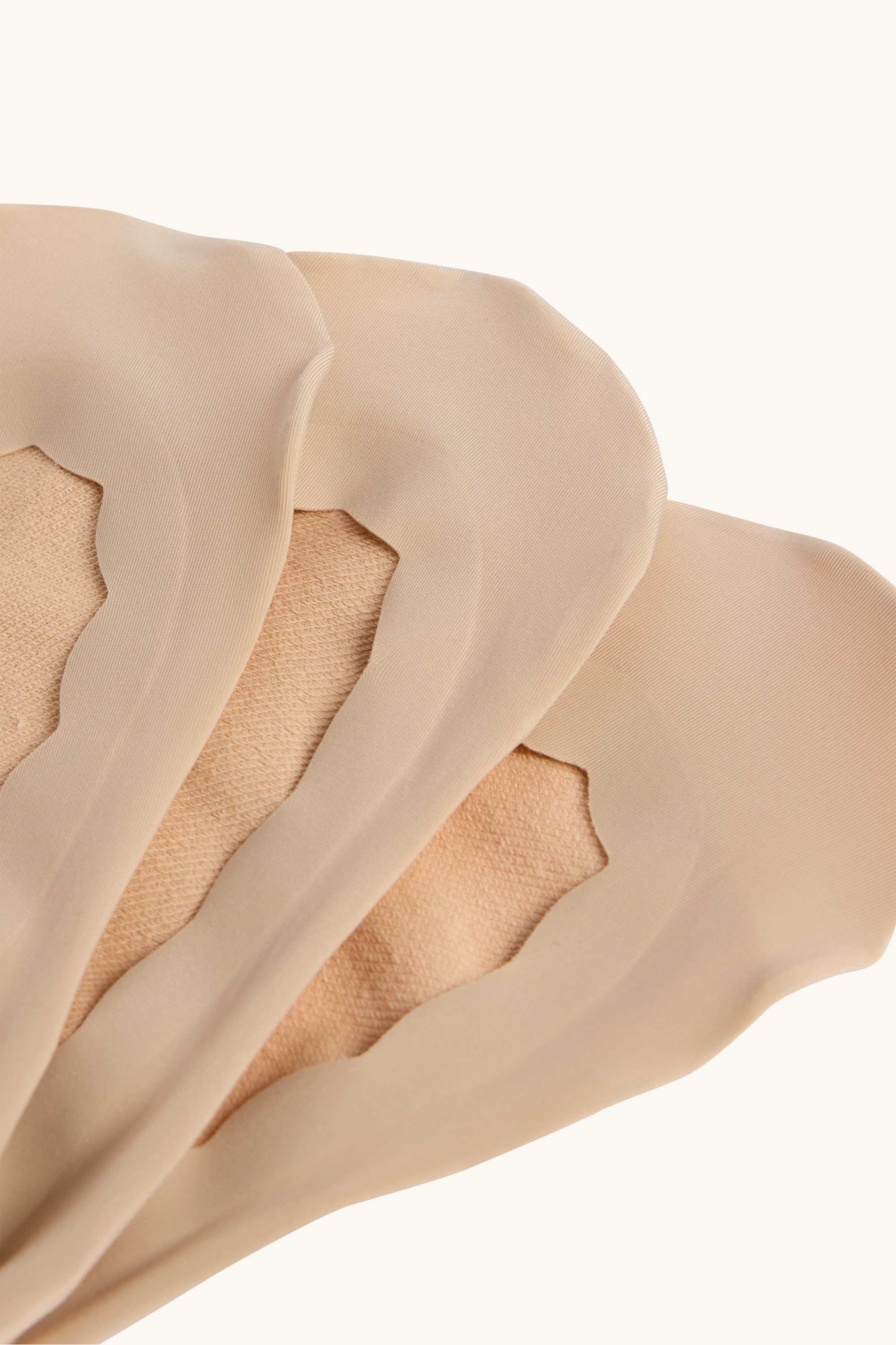 Multipack of 3 - footsies light beige