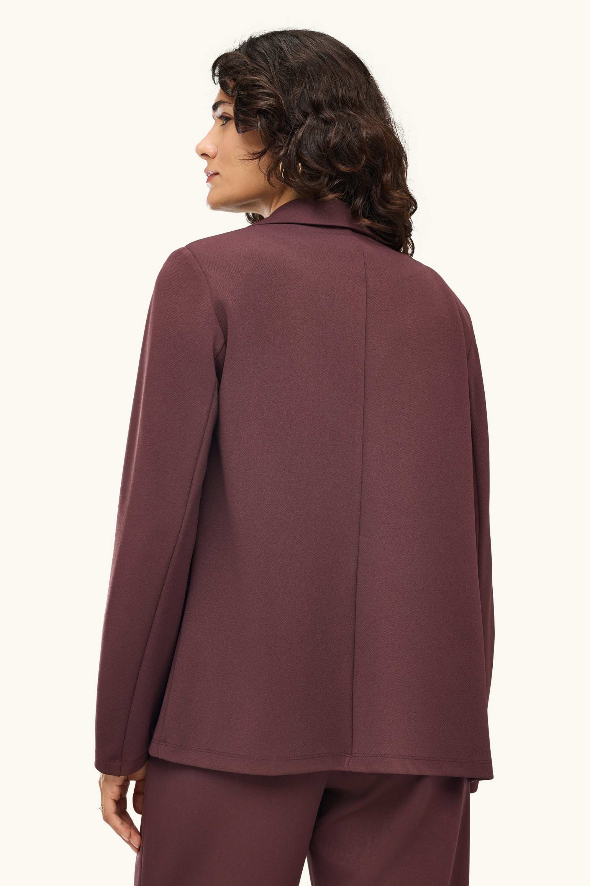 Blazer - regular fit dark brown