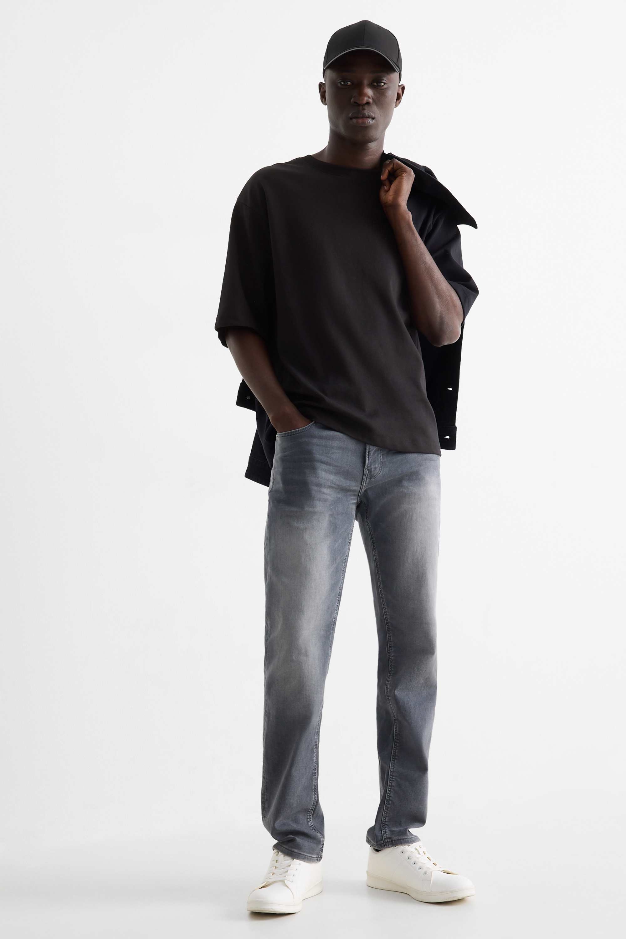 T-shirt - relaxed fit black