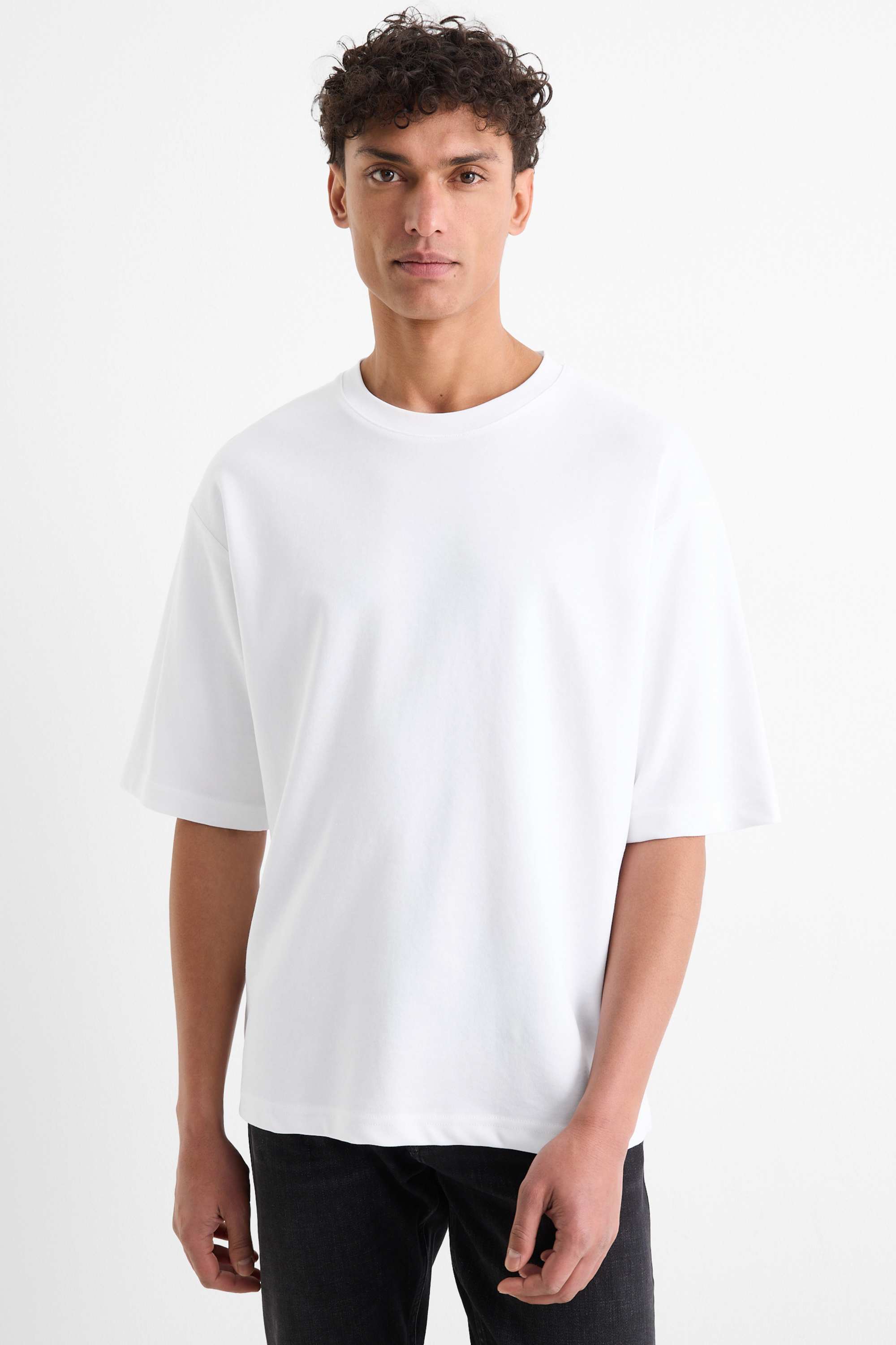 T-shirt - relaxed fit white