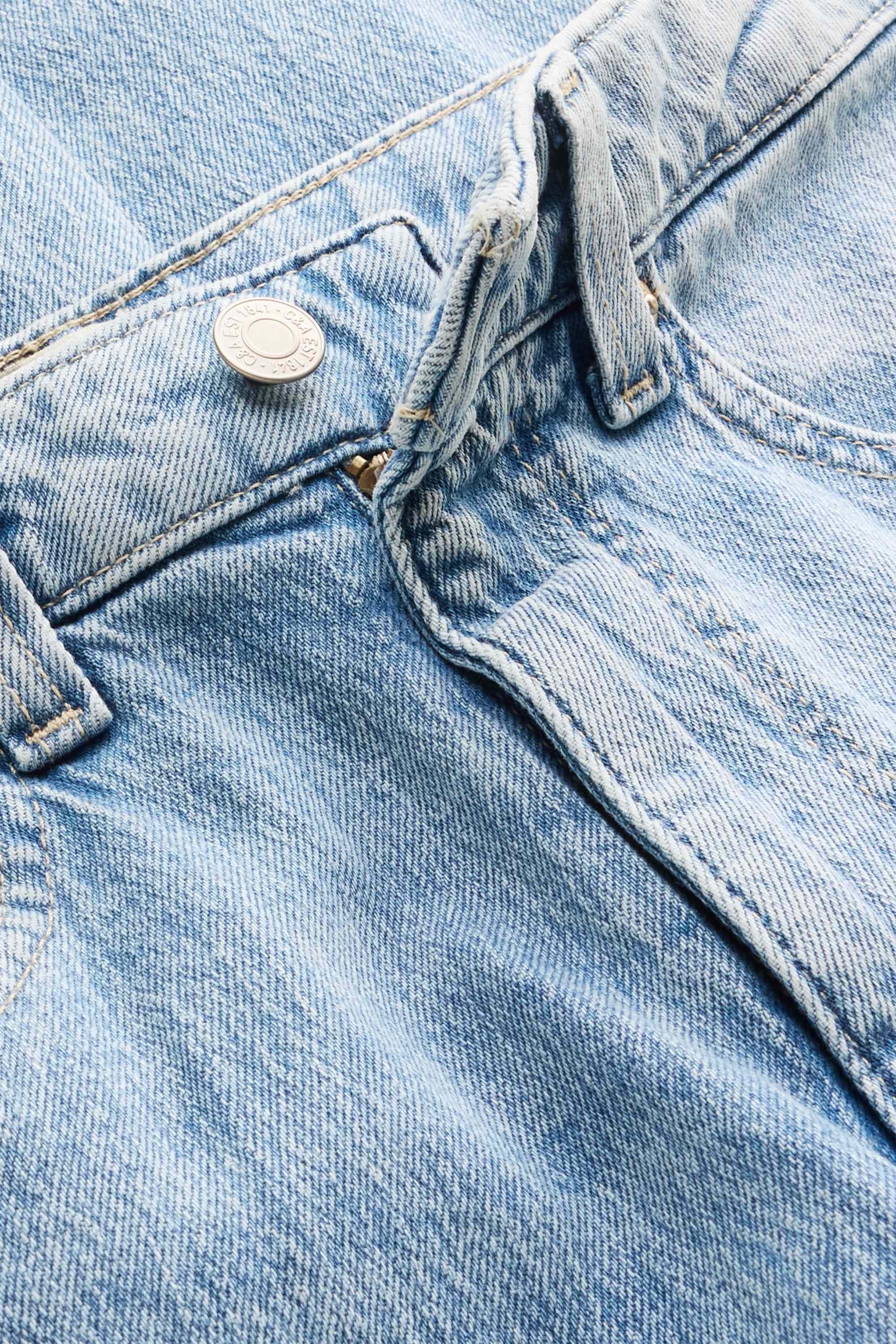 Mom jeans - high waist - LYCRA® denim-light blue