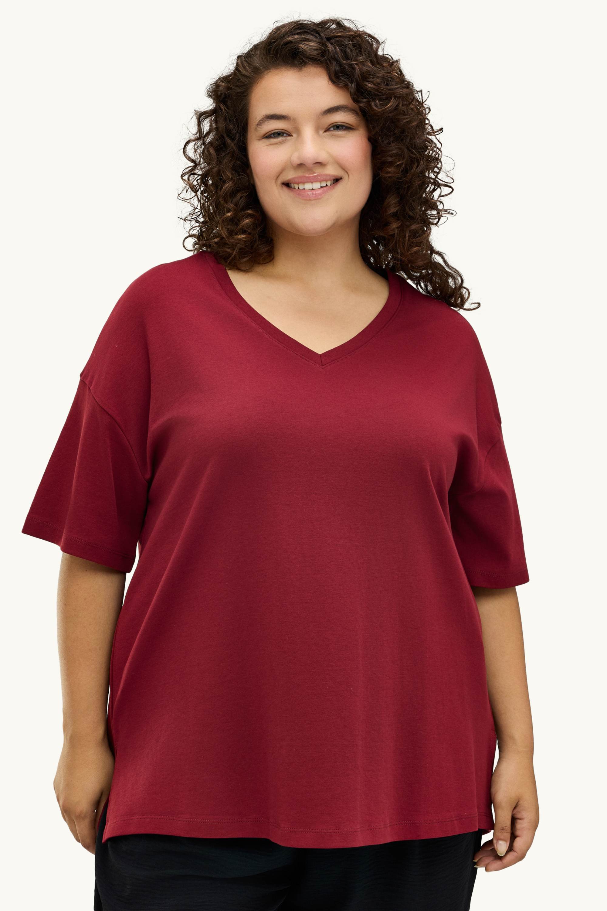 T-shirt bordeaux