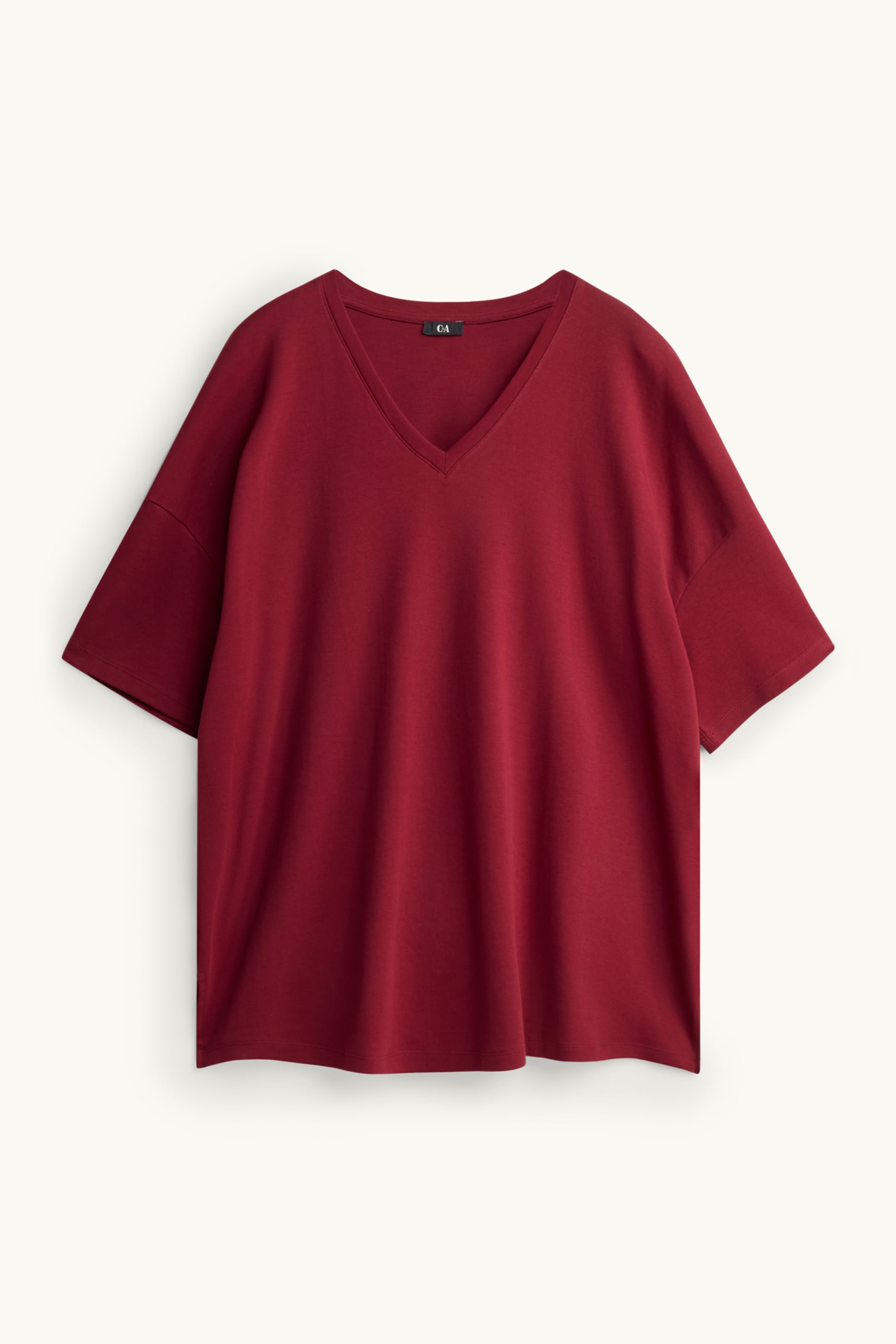 T-shirt bordeaux