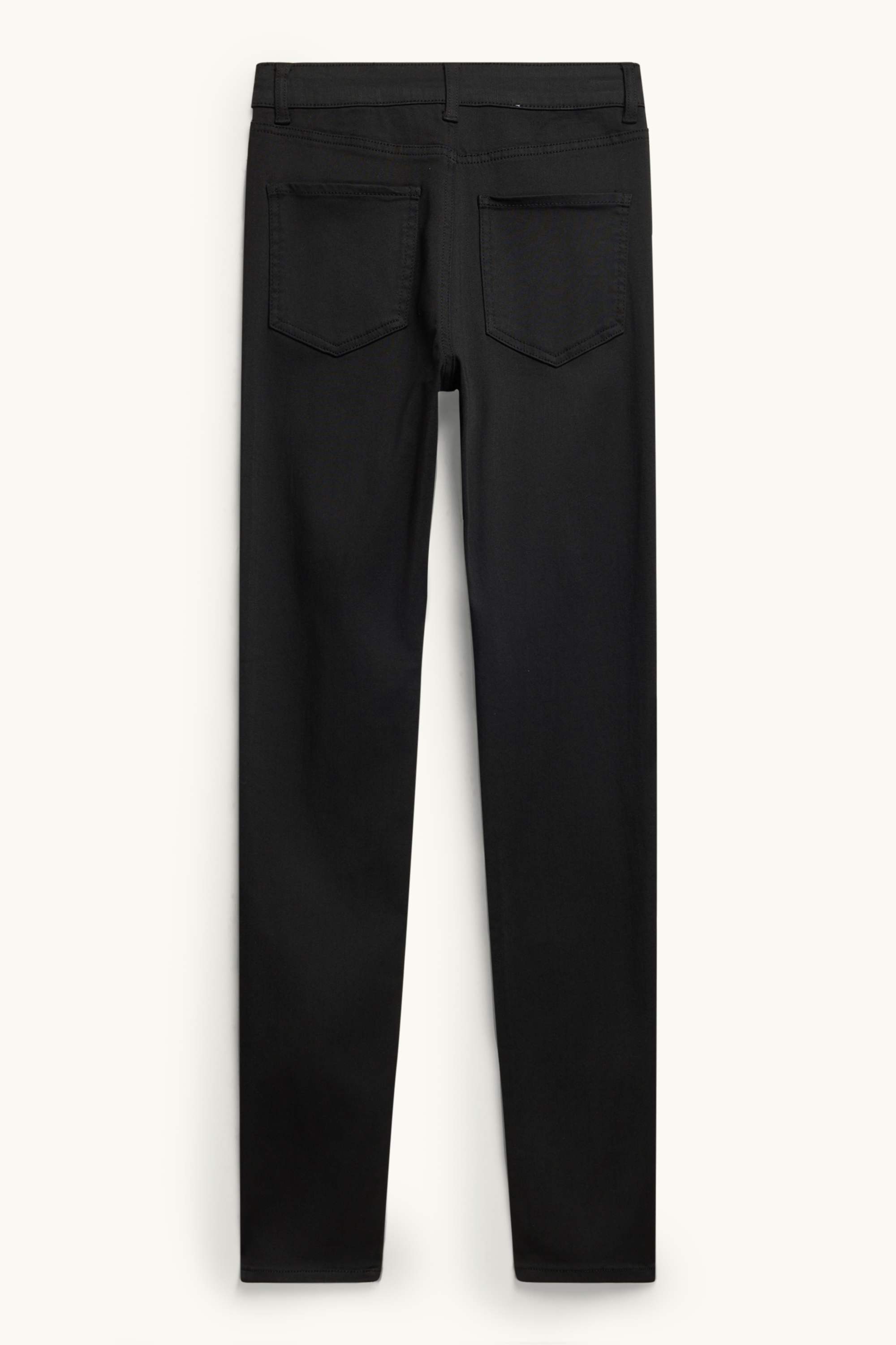 Slim jeans - high waist black