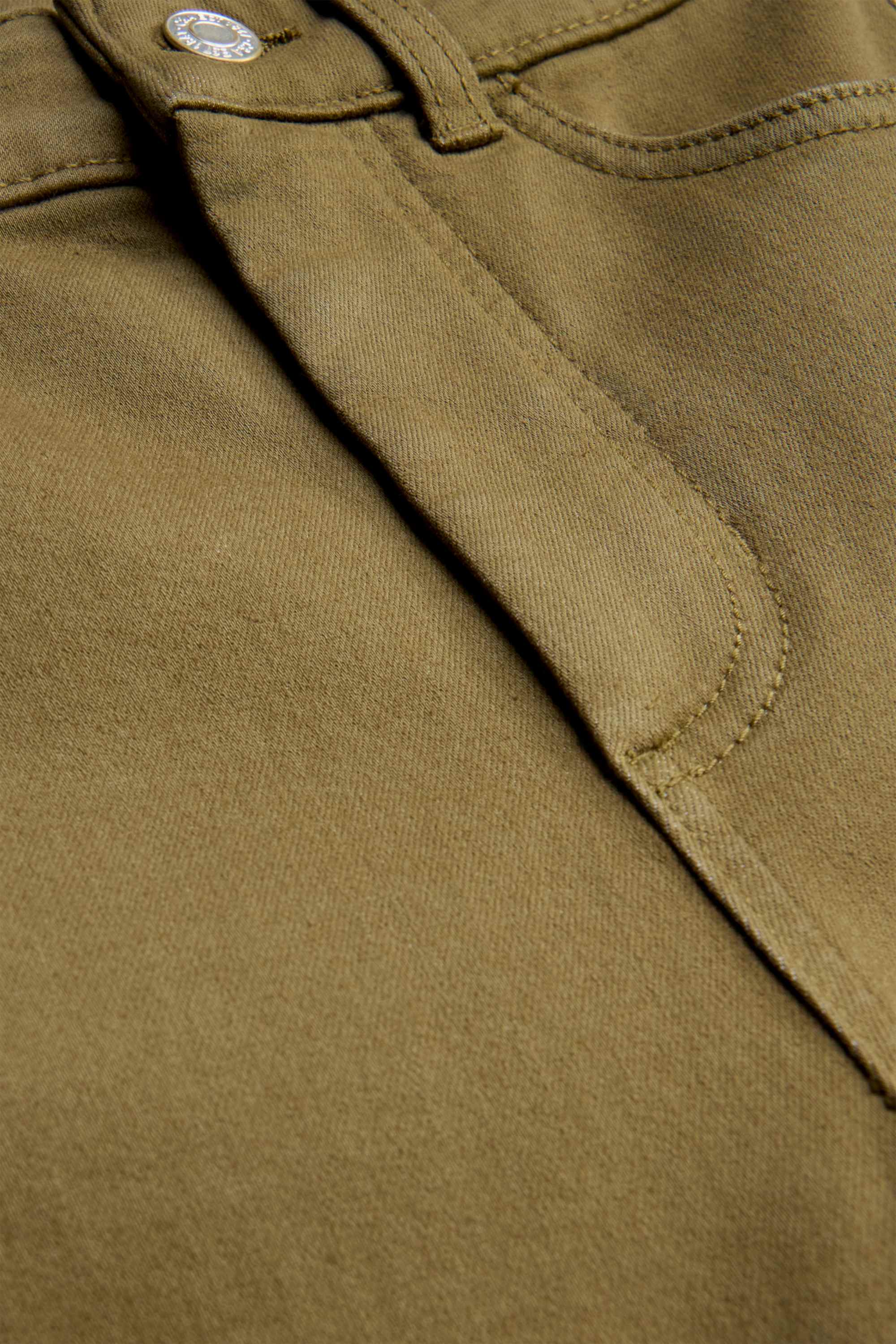 Jegging jeans - high waist khaki