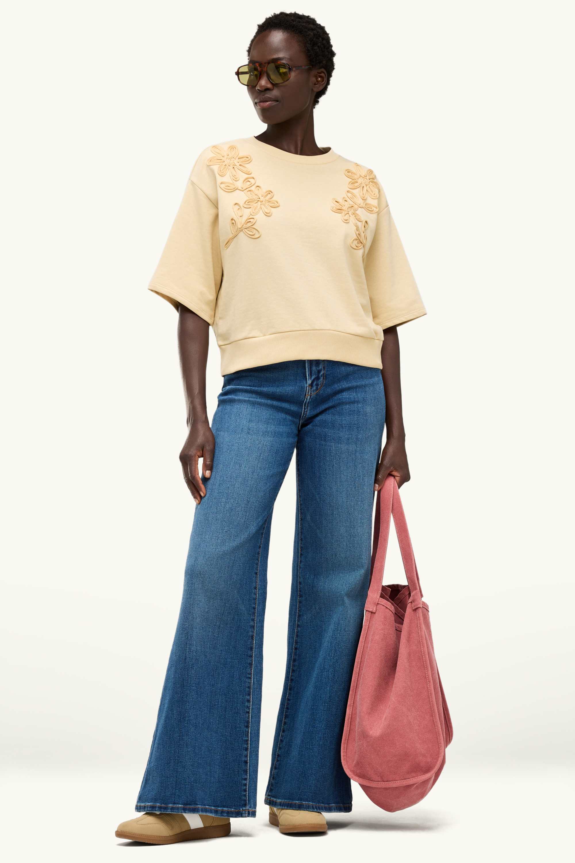 Sweatshirt apricot