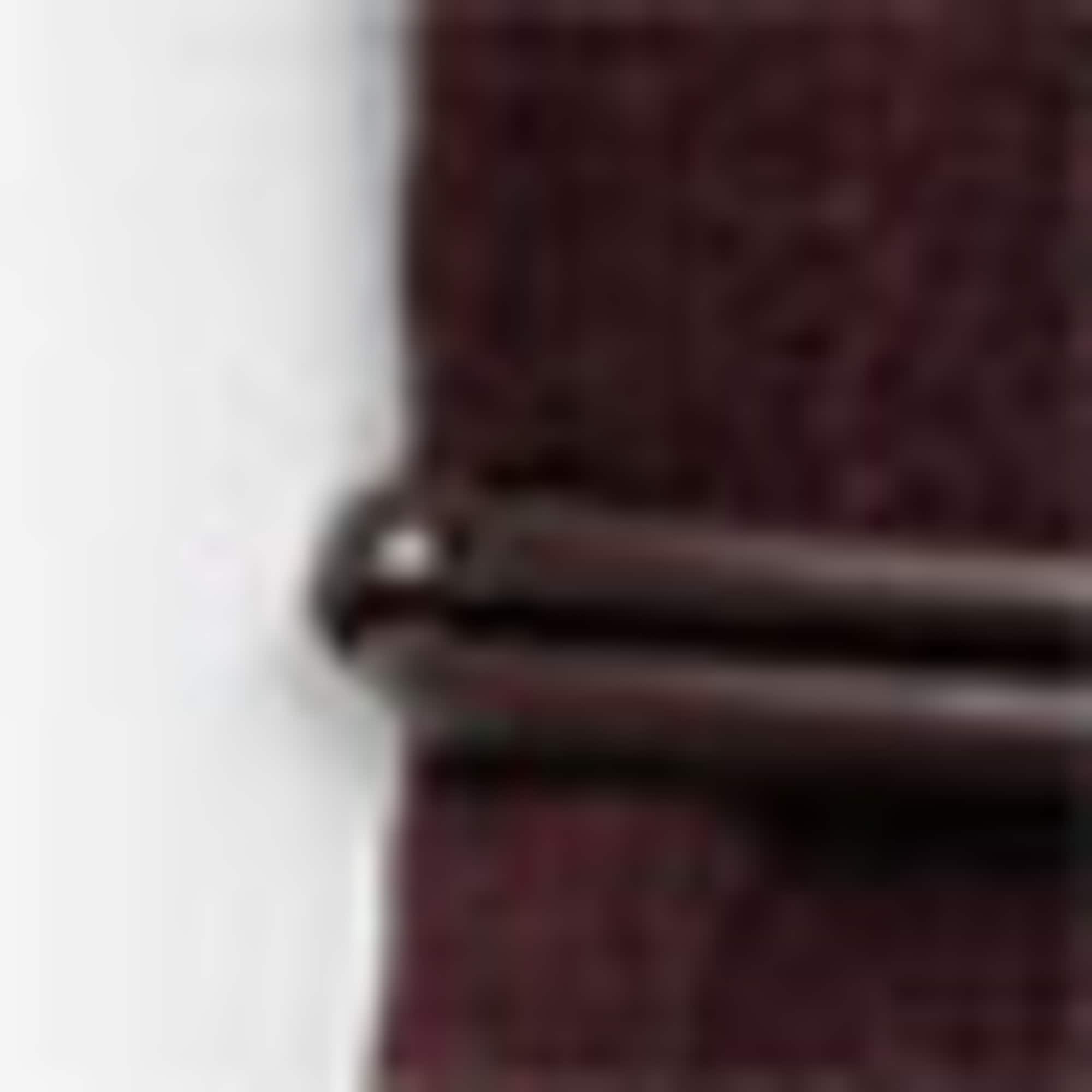 Knitted dress with belt - straight fit dark brown