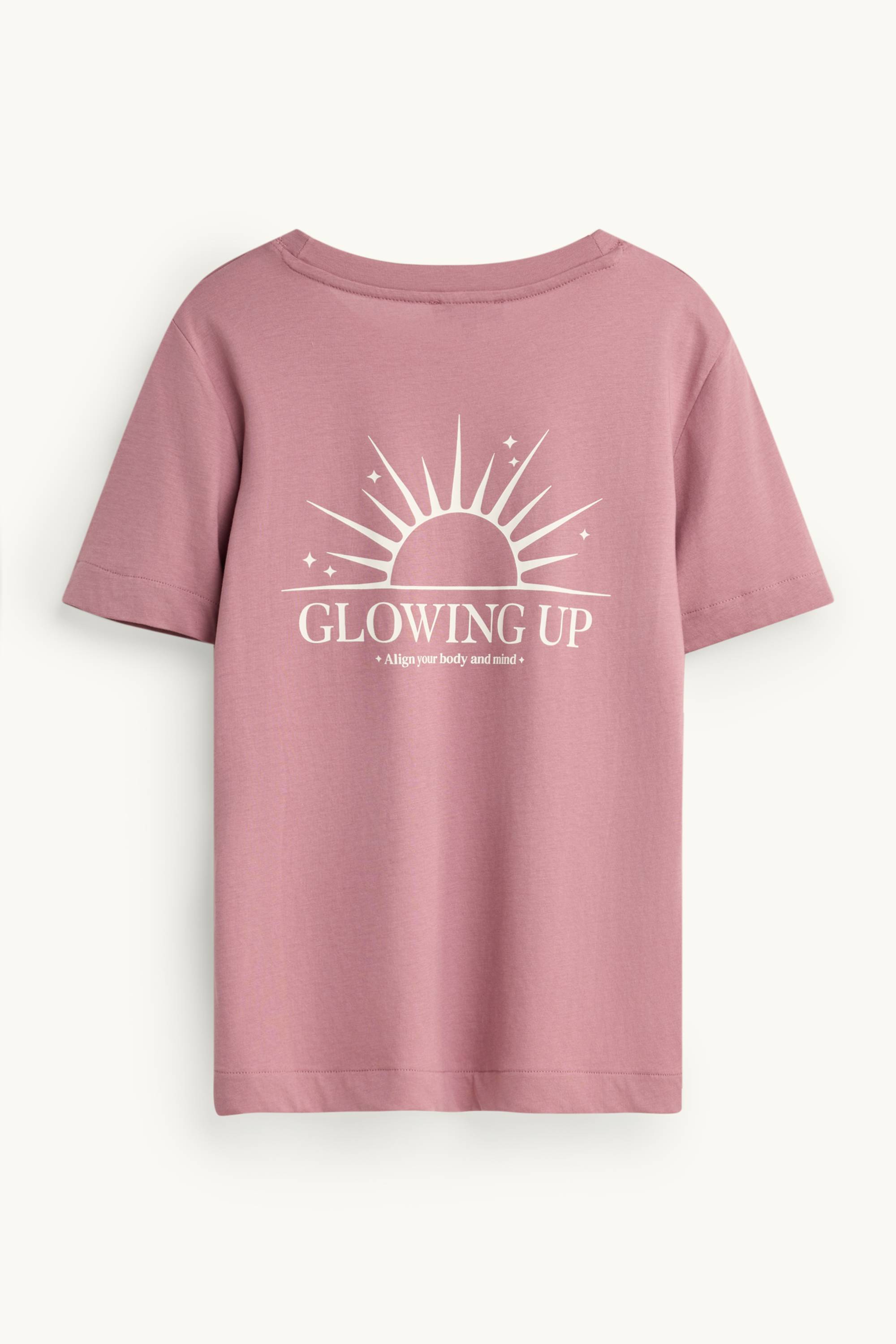 Technical top - regular fit dark rose
